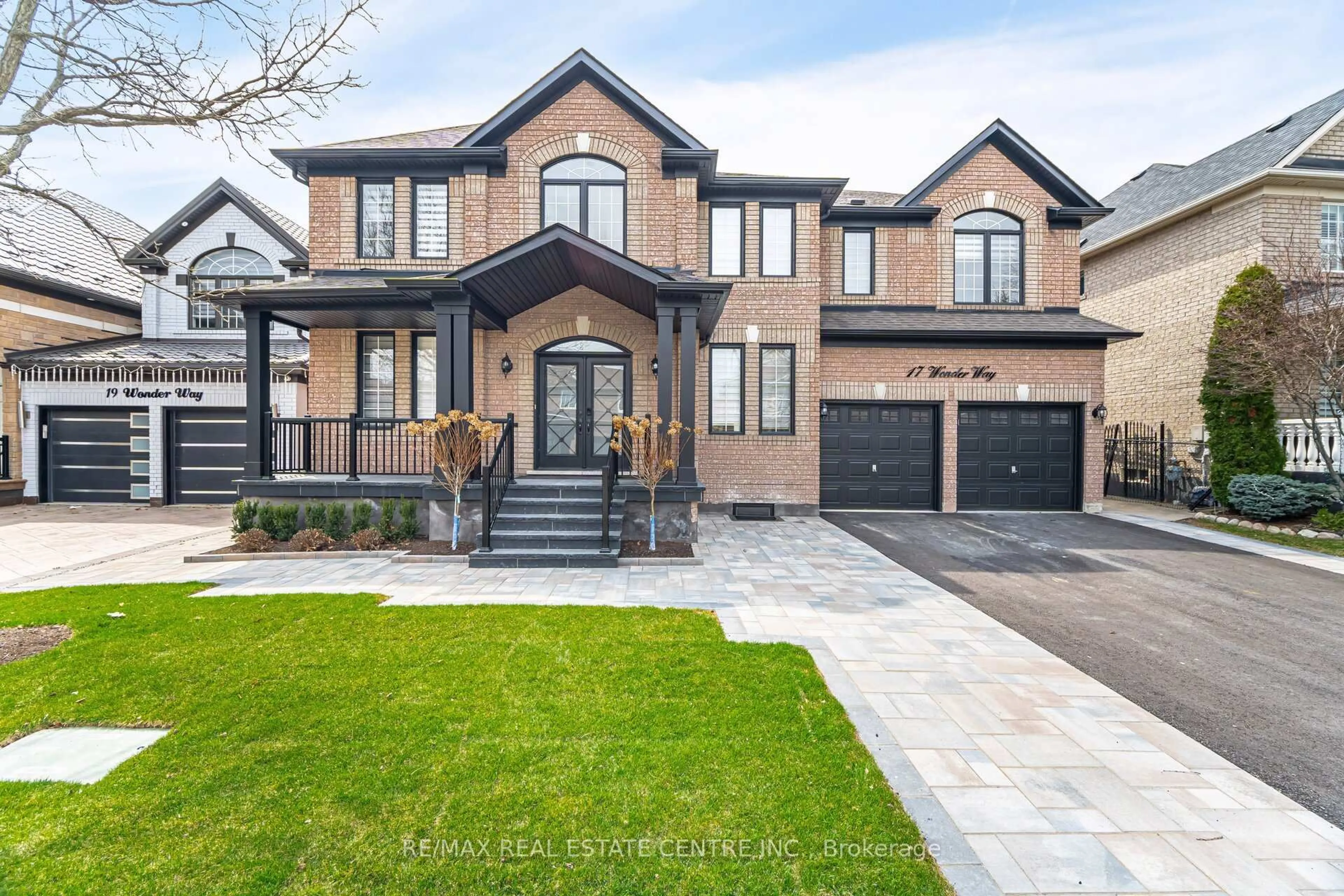 Home with brick exterior material, street for 17 Wonder Way, Brampton Ontario L6P 1G1