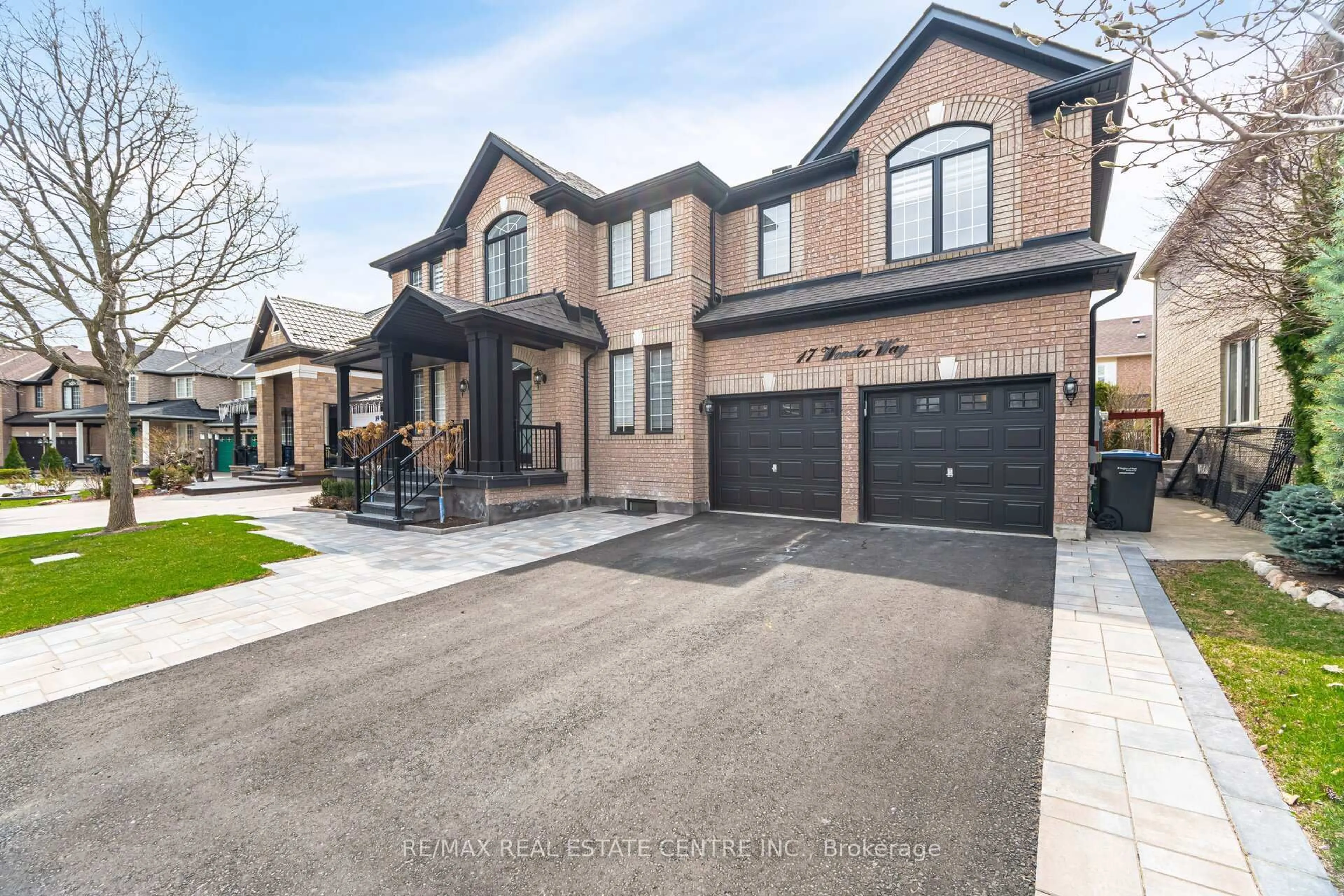 Home with brick exterior material, street for 17 Wonder Way, Brampton Ontario L6P 1G1