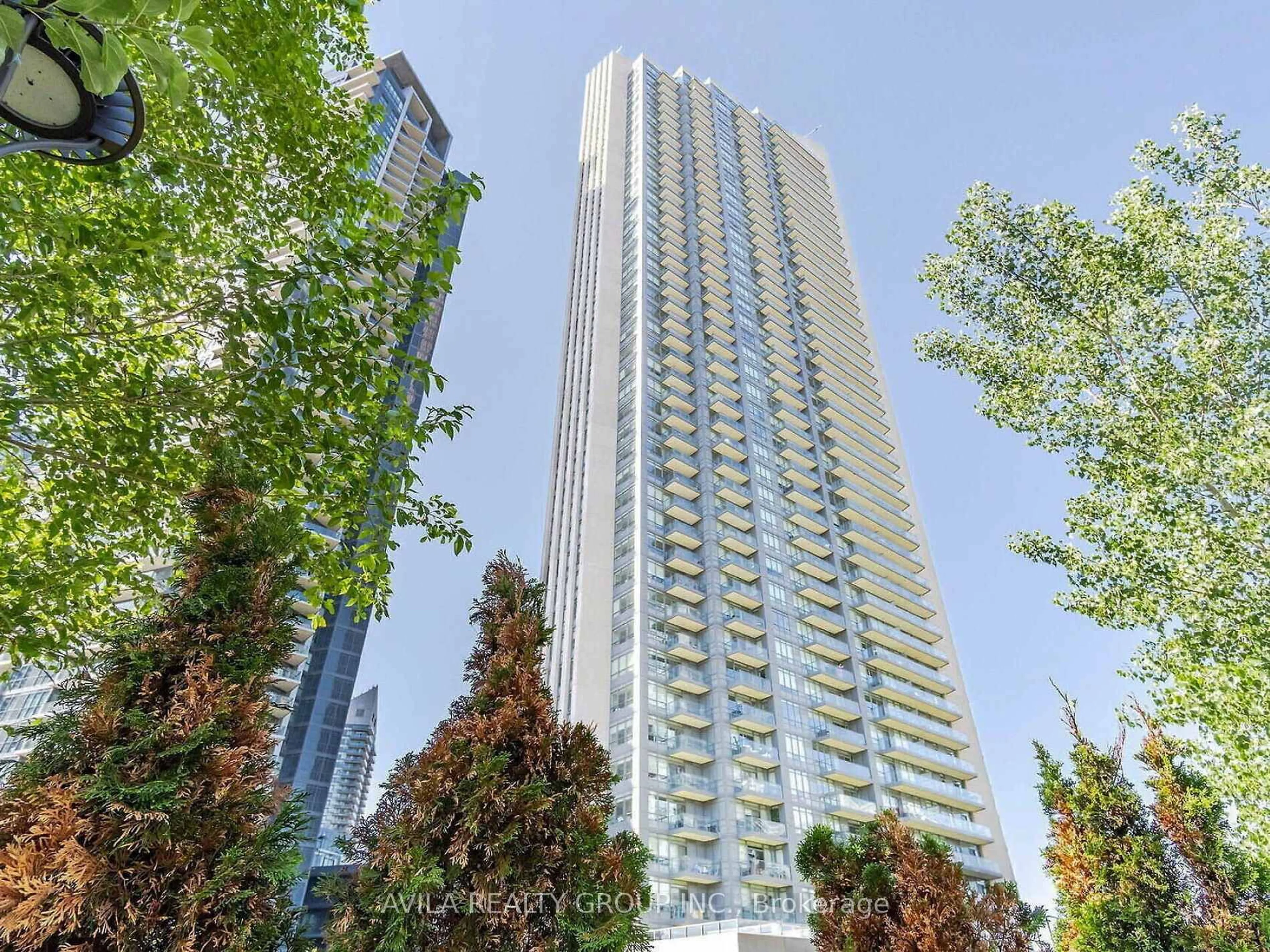 A pic from outside/outdoor area/front of a property/back of a property/a pic from drone, city buildings view from balcony for 36 Park Lawn Rd #410, Toronto Ontario M8V 0E5