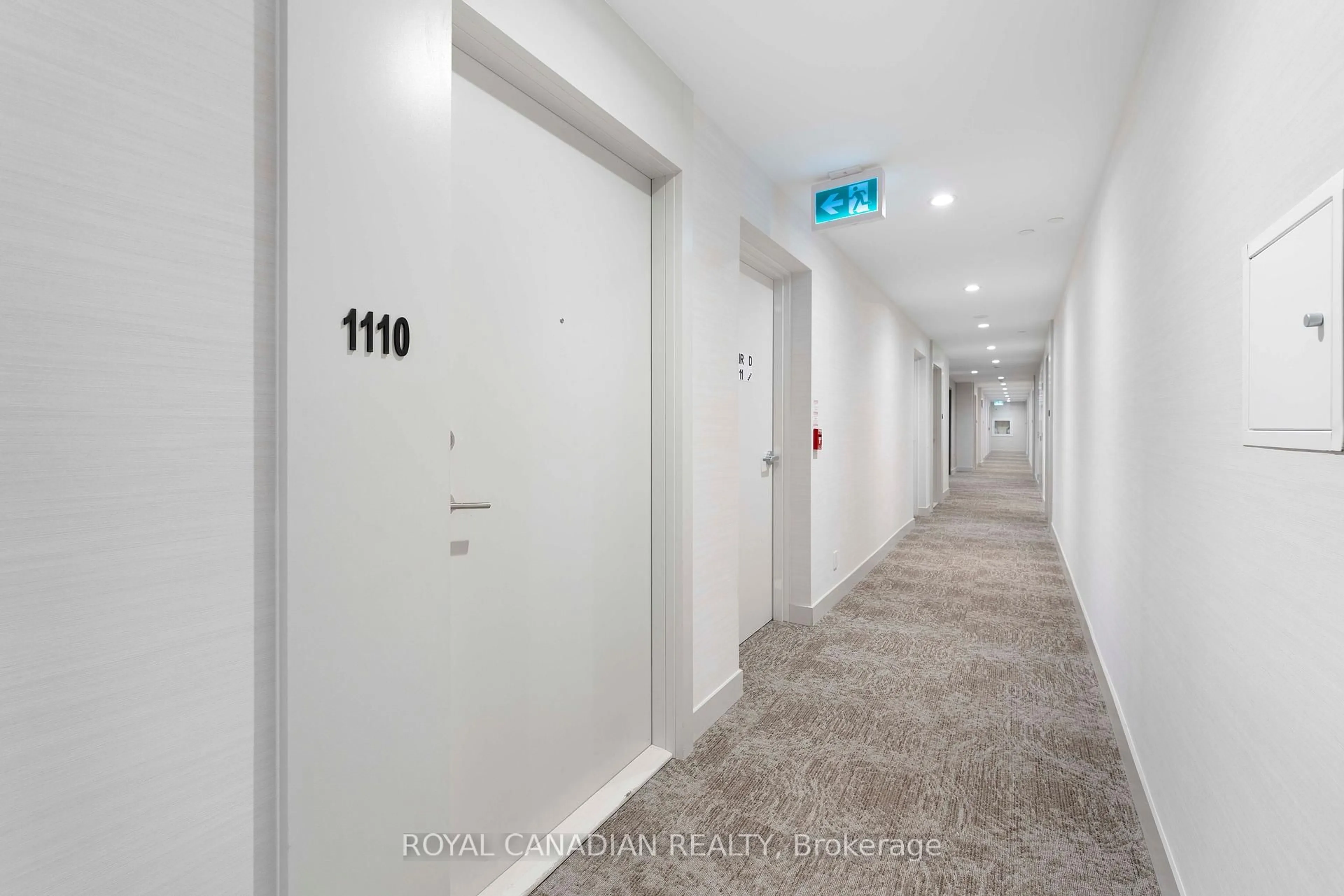 Indoor foyer for 215 Veterans Dr #1110, Brampton Ontario L7A 5L6