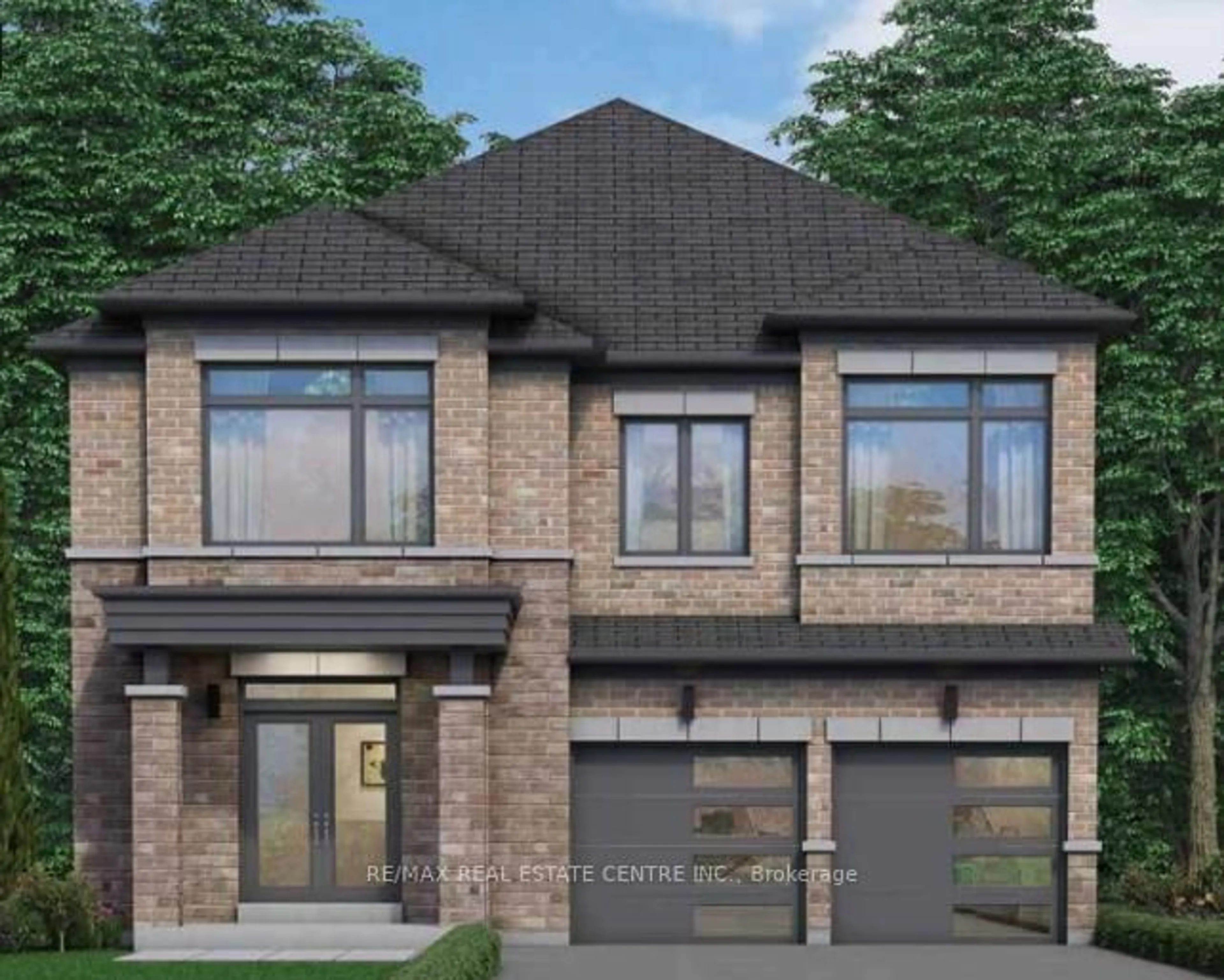Home with brick exterior material, street for Lot A Plum Pl, Milton Ontario L9E 2C3