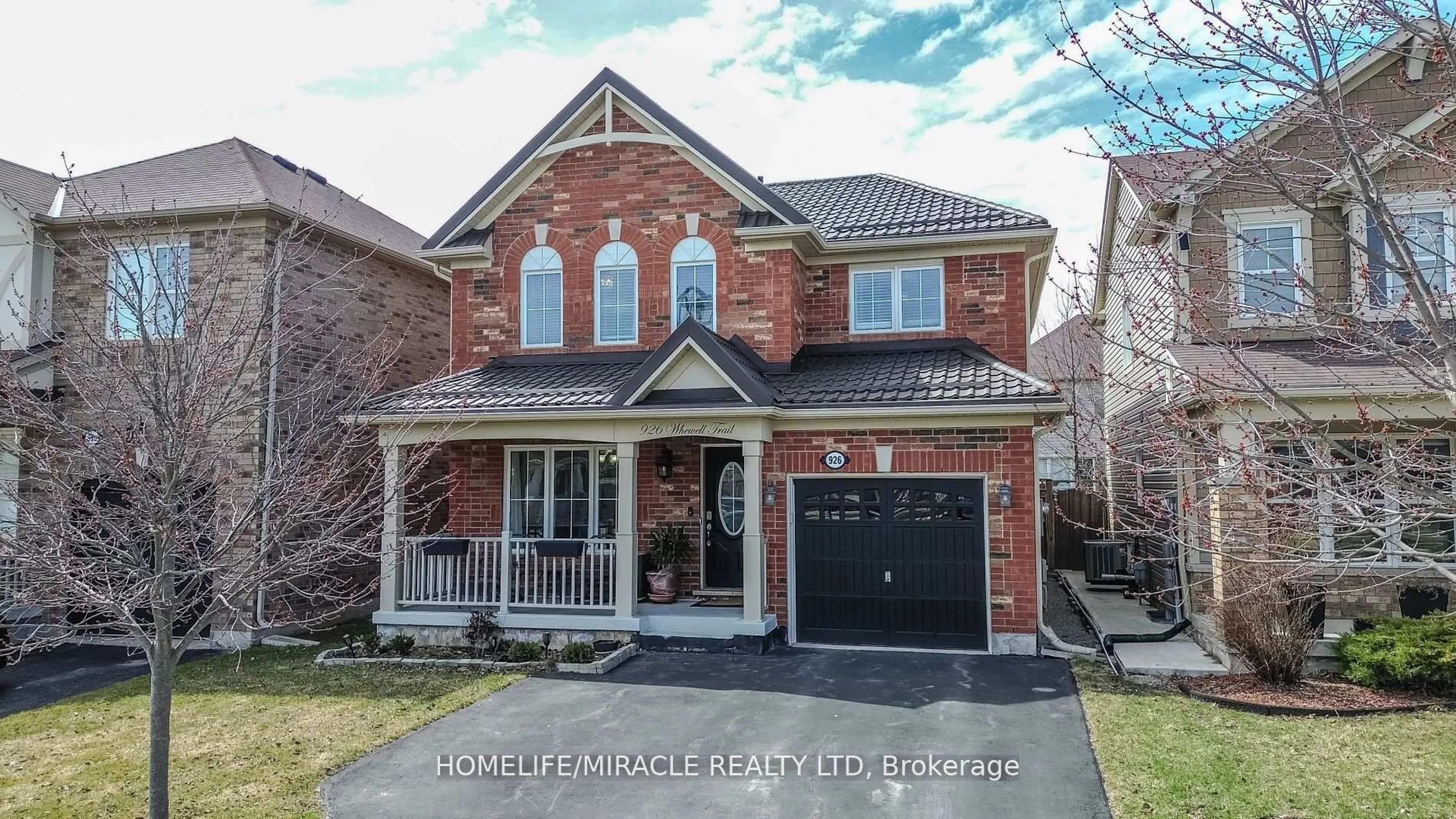 Home with brick exterior material, street for 926 Whewell Tr, Milton Ontario L9T 8C7
