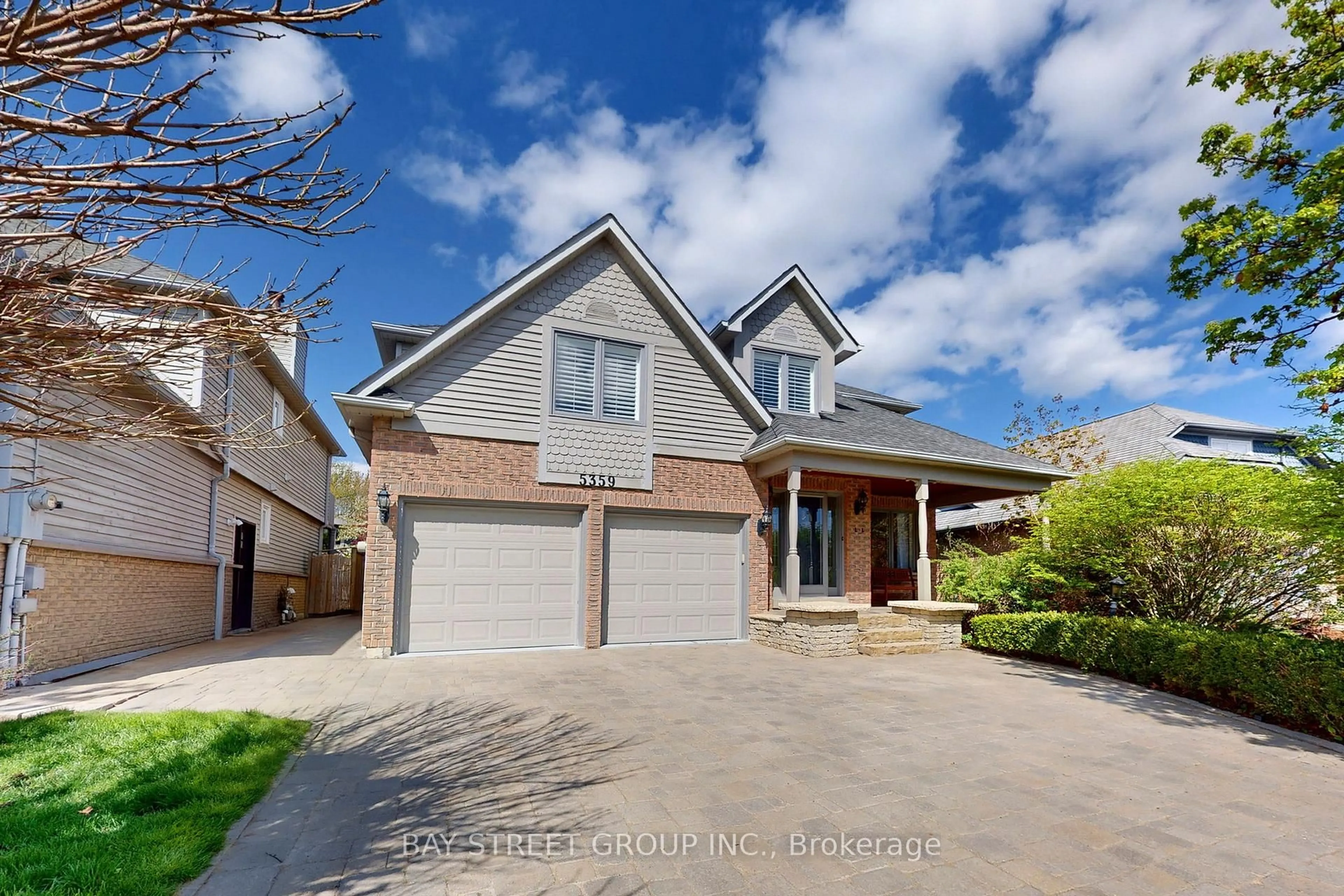 Home with brick exterior material, street for 5359 Ruperts Gate Dr, Mississauga Ontario L5M 5C4