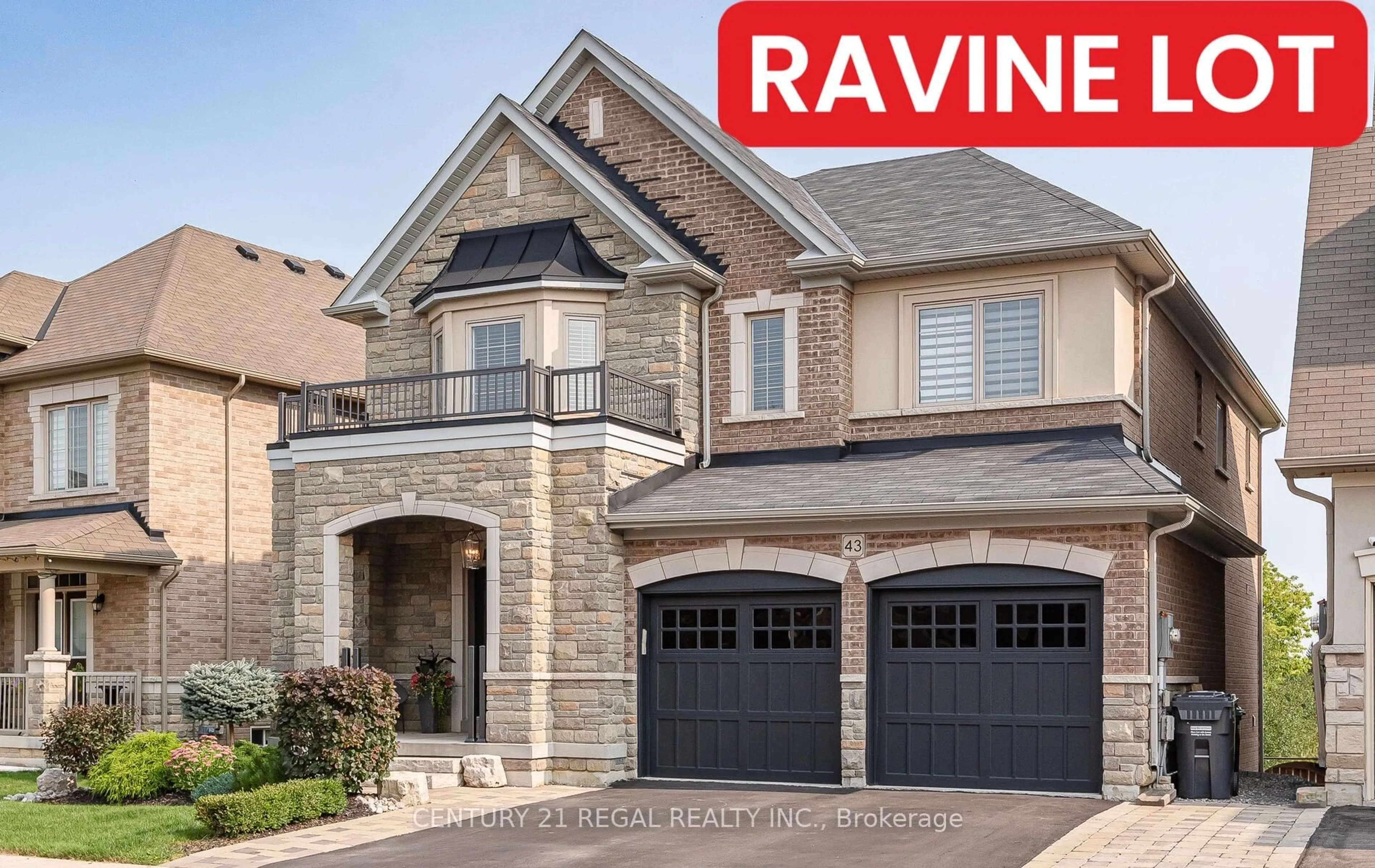 Home with brick exterior material, street for 43 Valleyscape Tr, Caledon Ontario L7C 3Z2