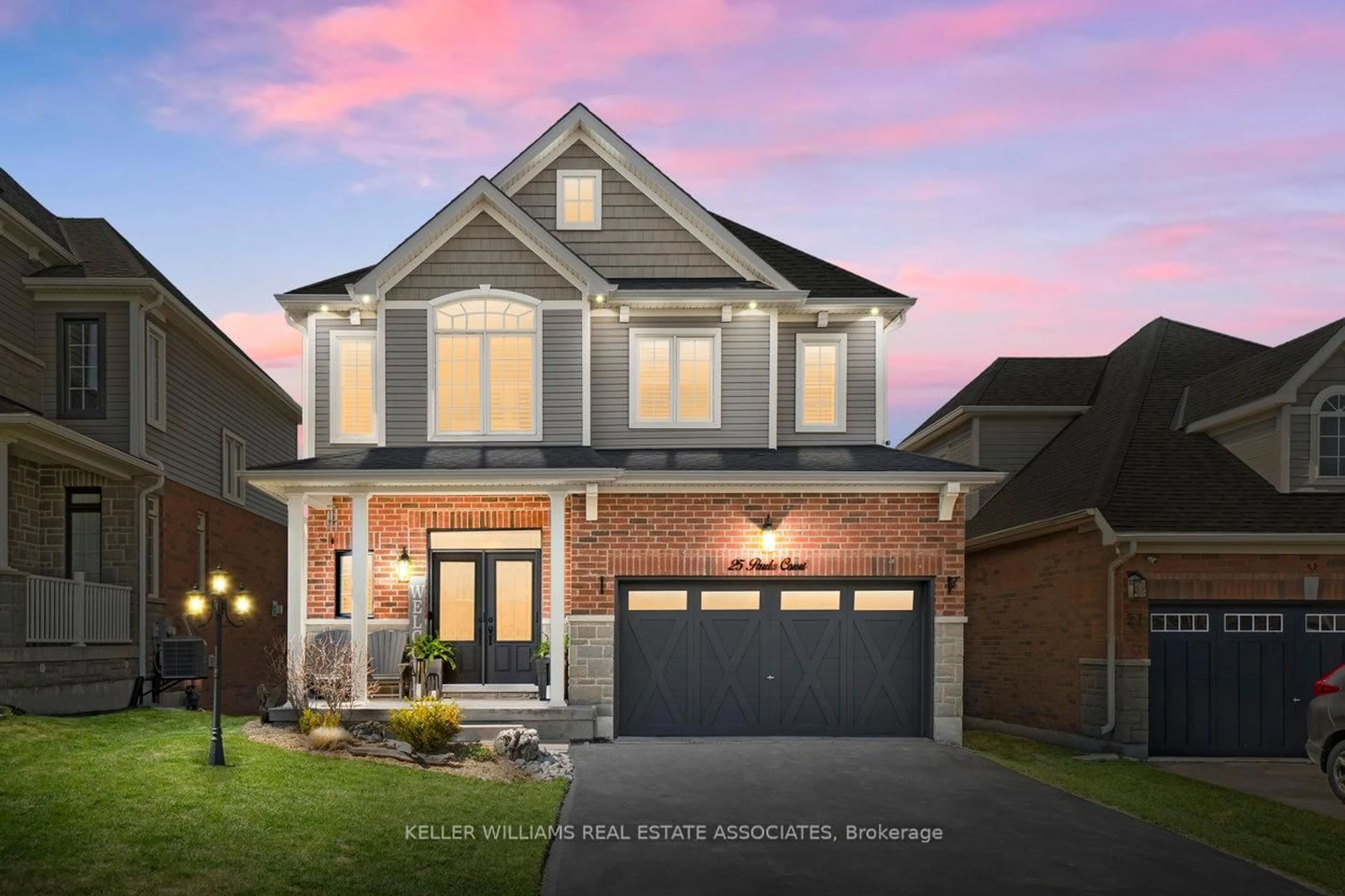 Home with brick exterior material, street for 25 Paula Crt, Orangeville Ontario L9W 5V1