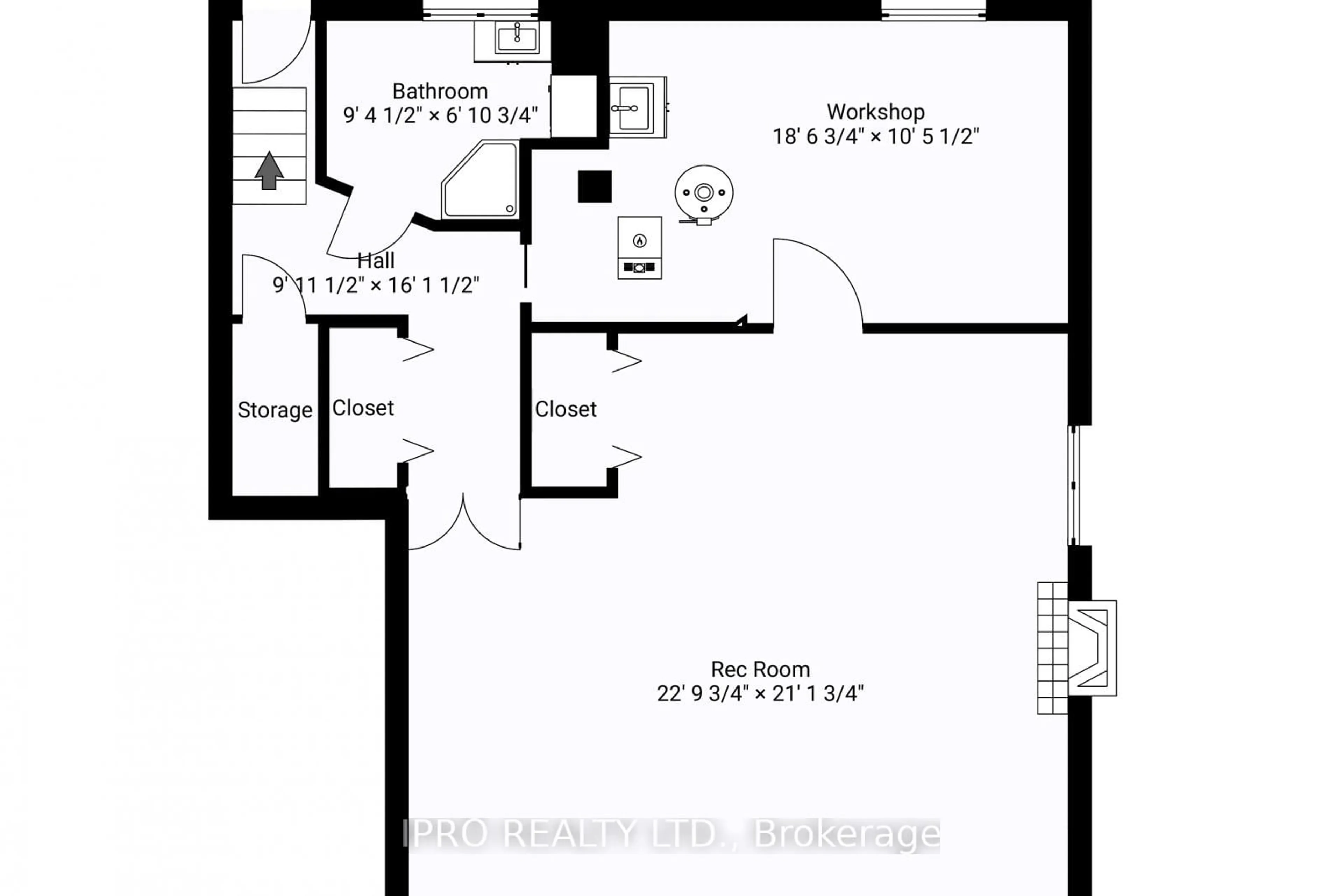 Floor plan for 107 Prince Charles Dr, Halton Hills Ontario L7G 3V5