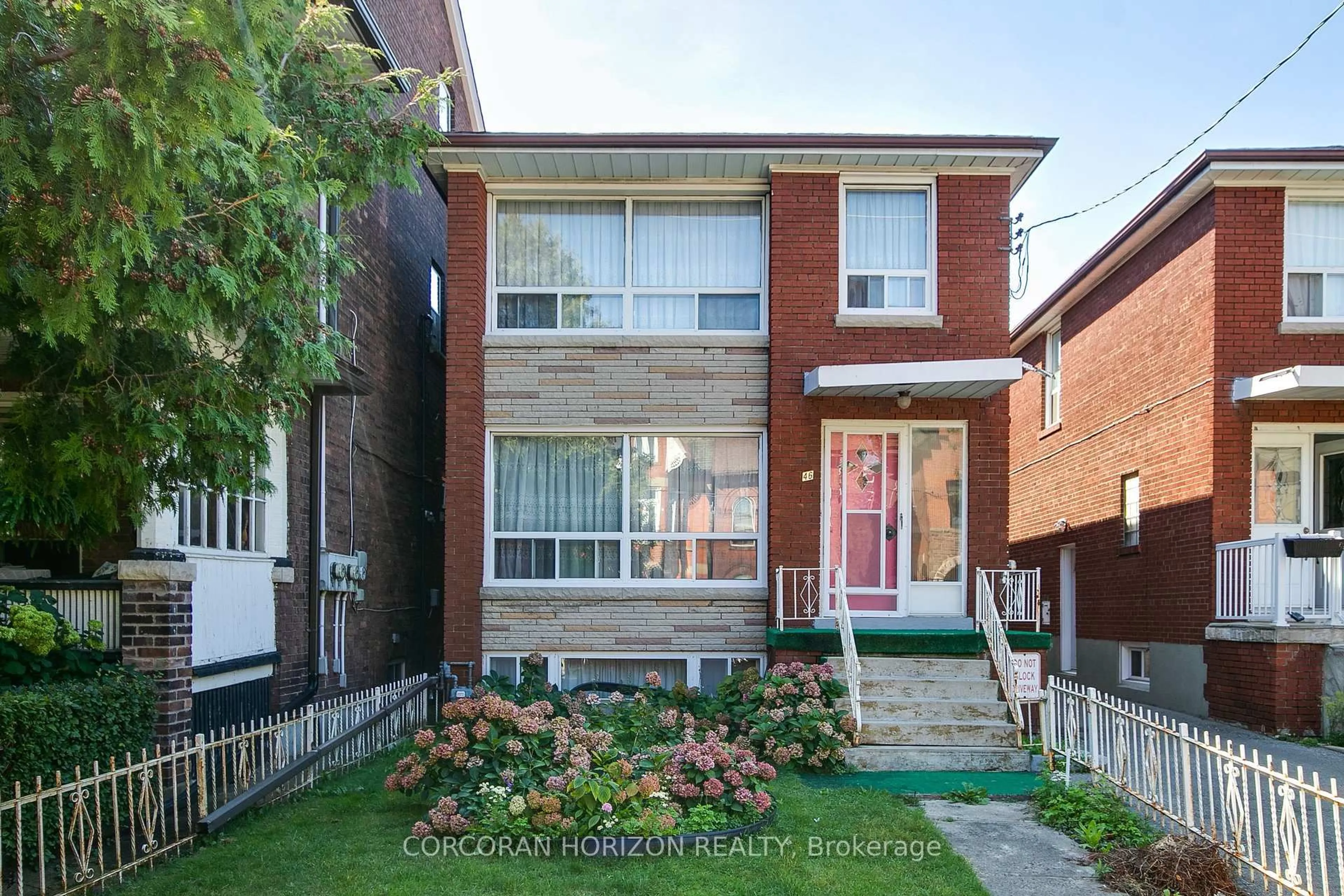 Home with brick exterior material, street for 46 Macdonell Ave, Toronto Ontario M6R 2A2