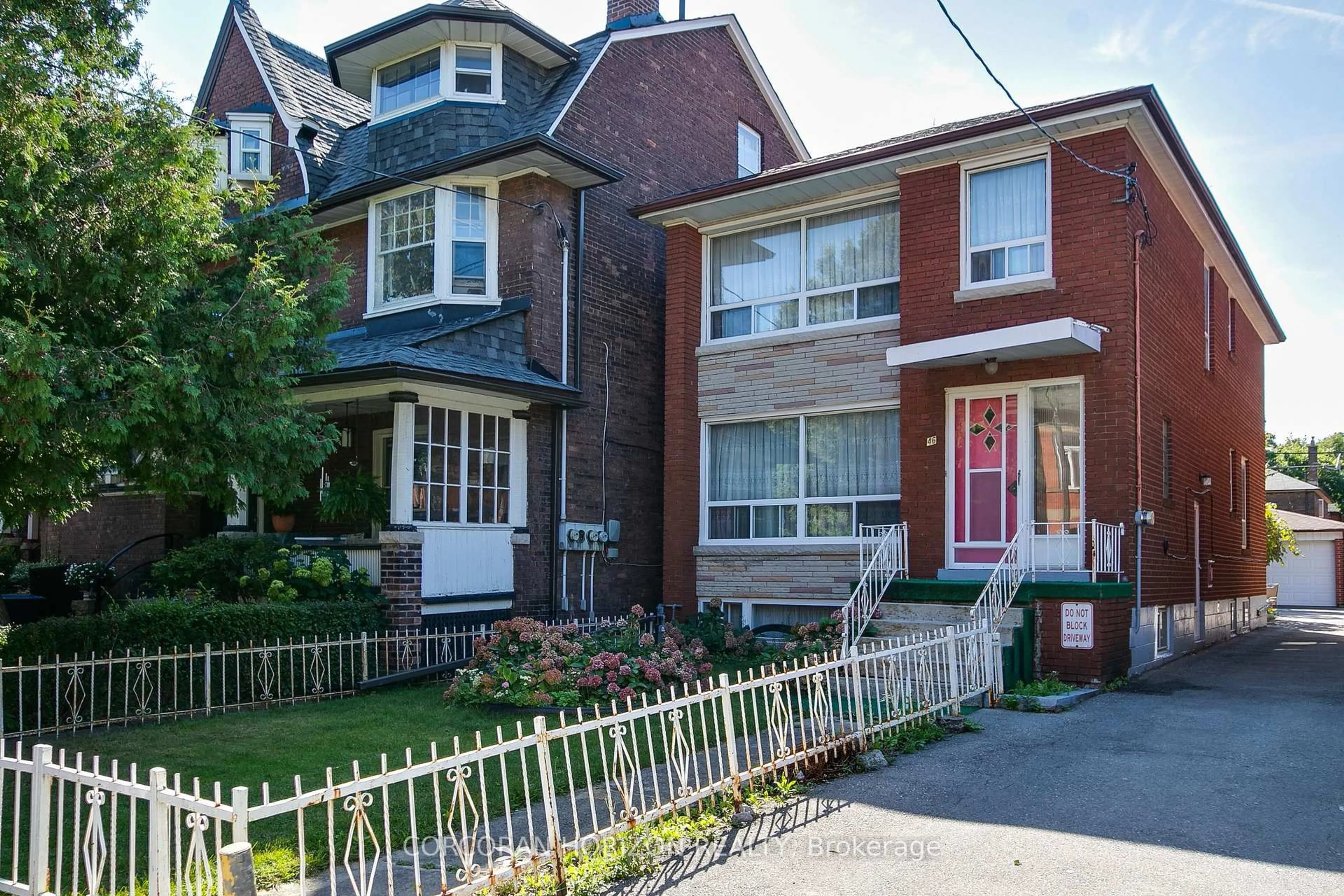 Home with brick exterior material, street for 46 Macdonell Ave, Toronto Ontario M6R 2A2
