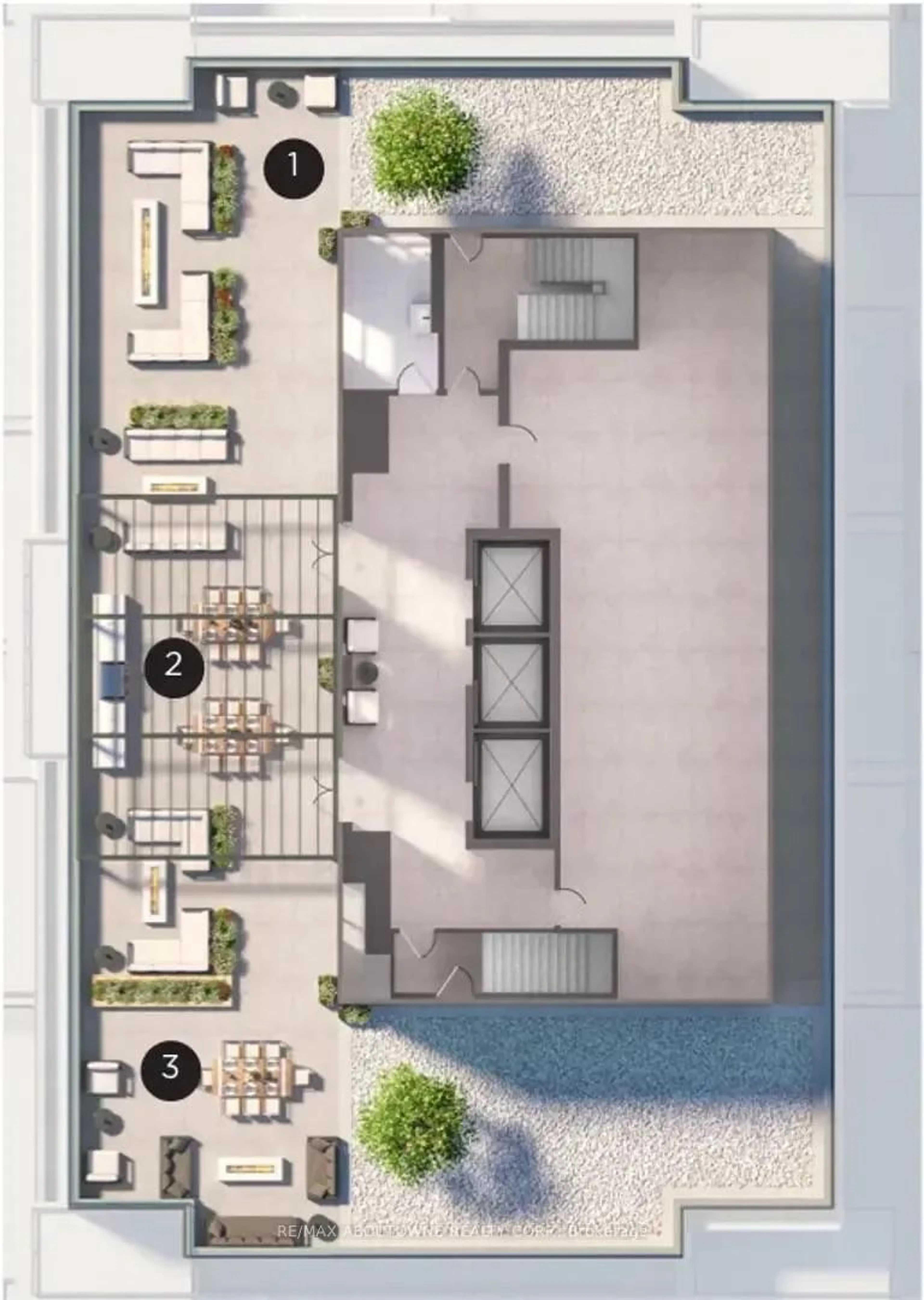 Floor plan for 2007 James St #507, Burlington Ontario L7R 0G7