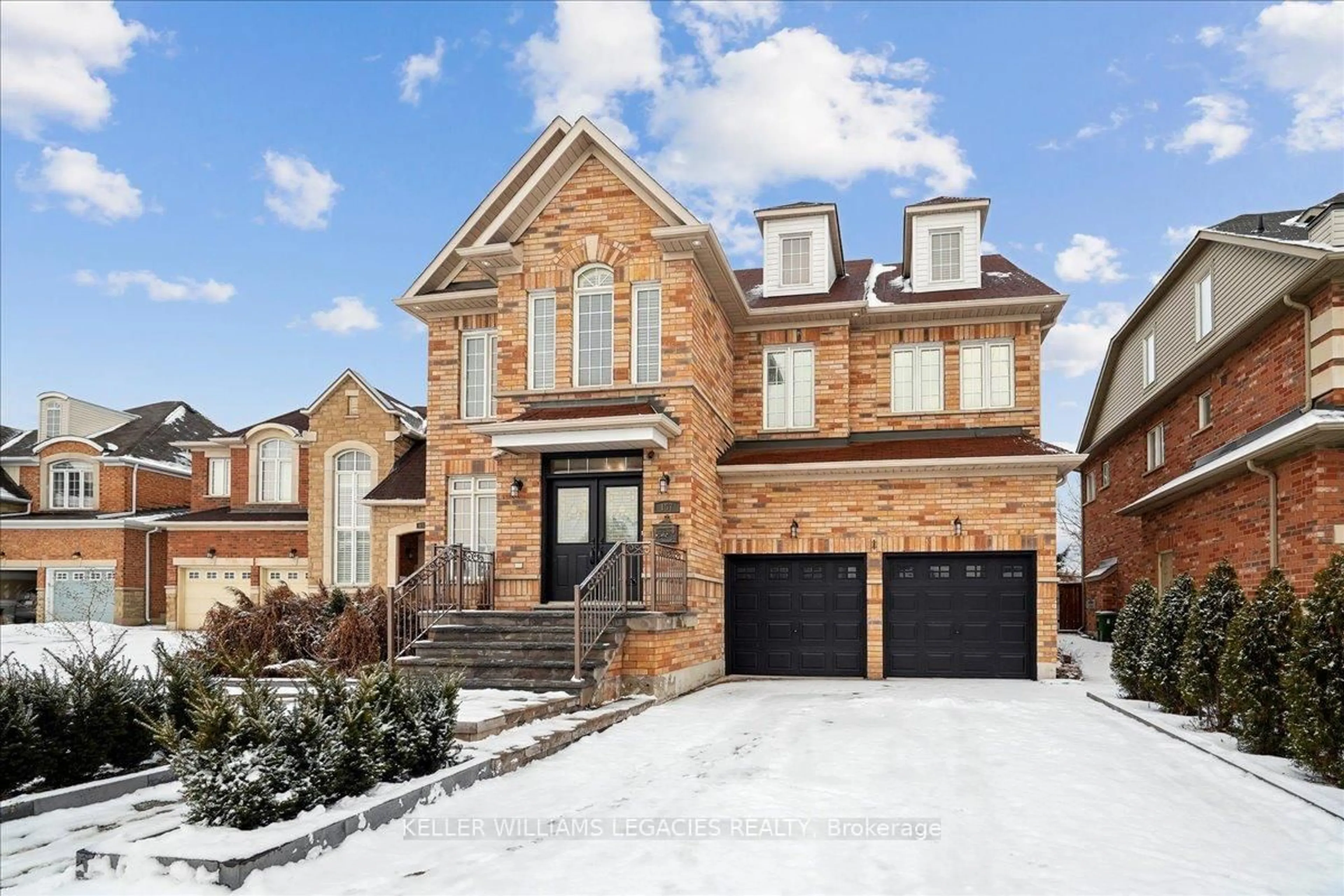 Home with brick exterior material, street for 157 Fred Young Dr, Toronto Ontario M3L 0A4
