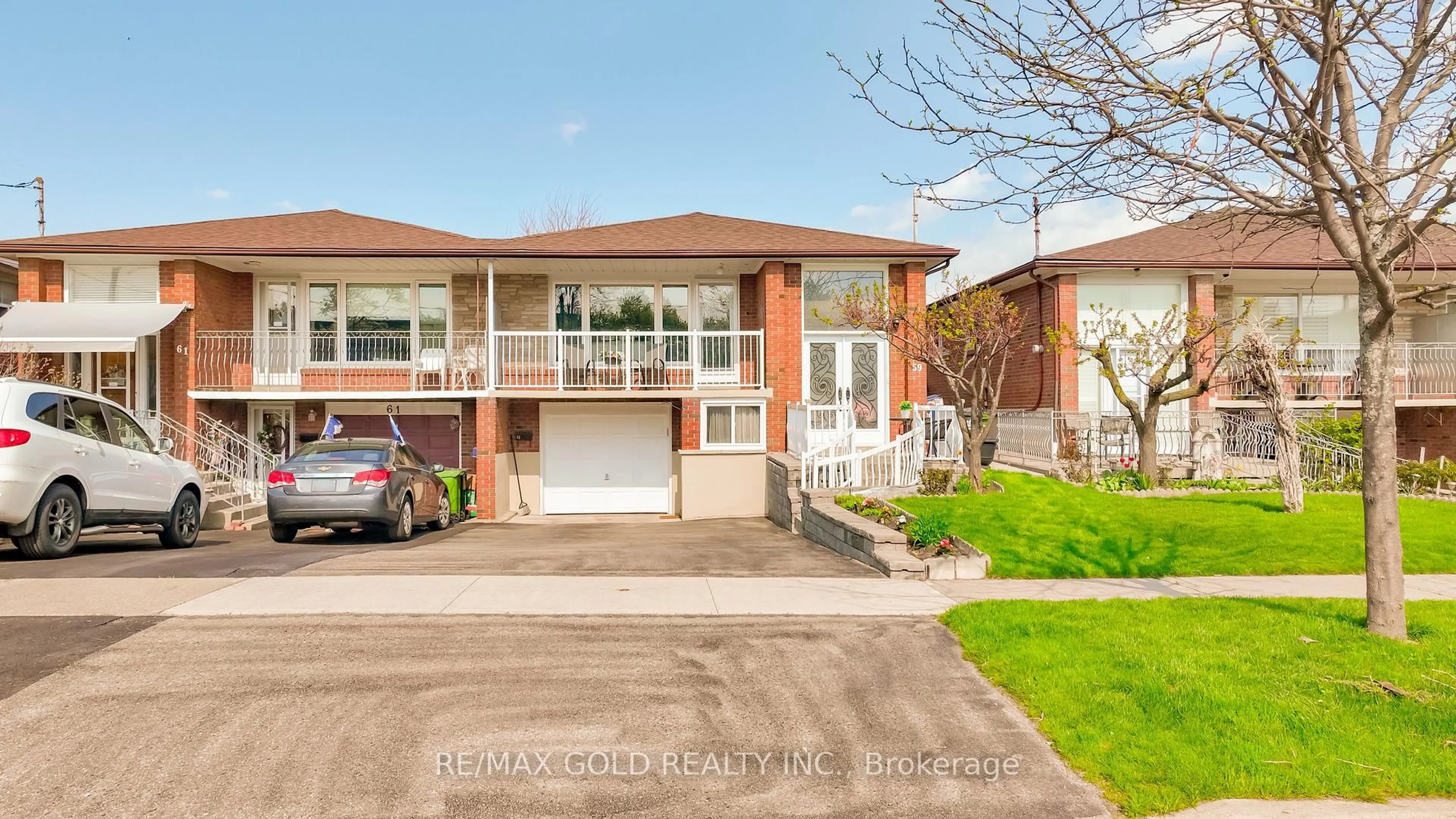 Home with brick exterior material, street for 59 Seacliff Blvd, Toronto Ontario M9L 2G7