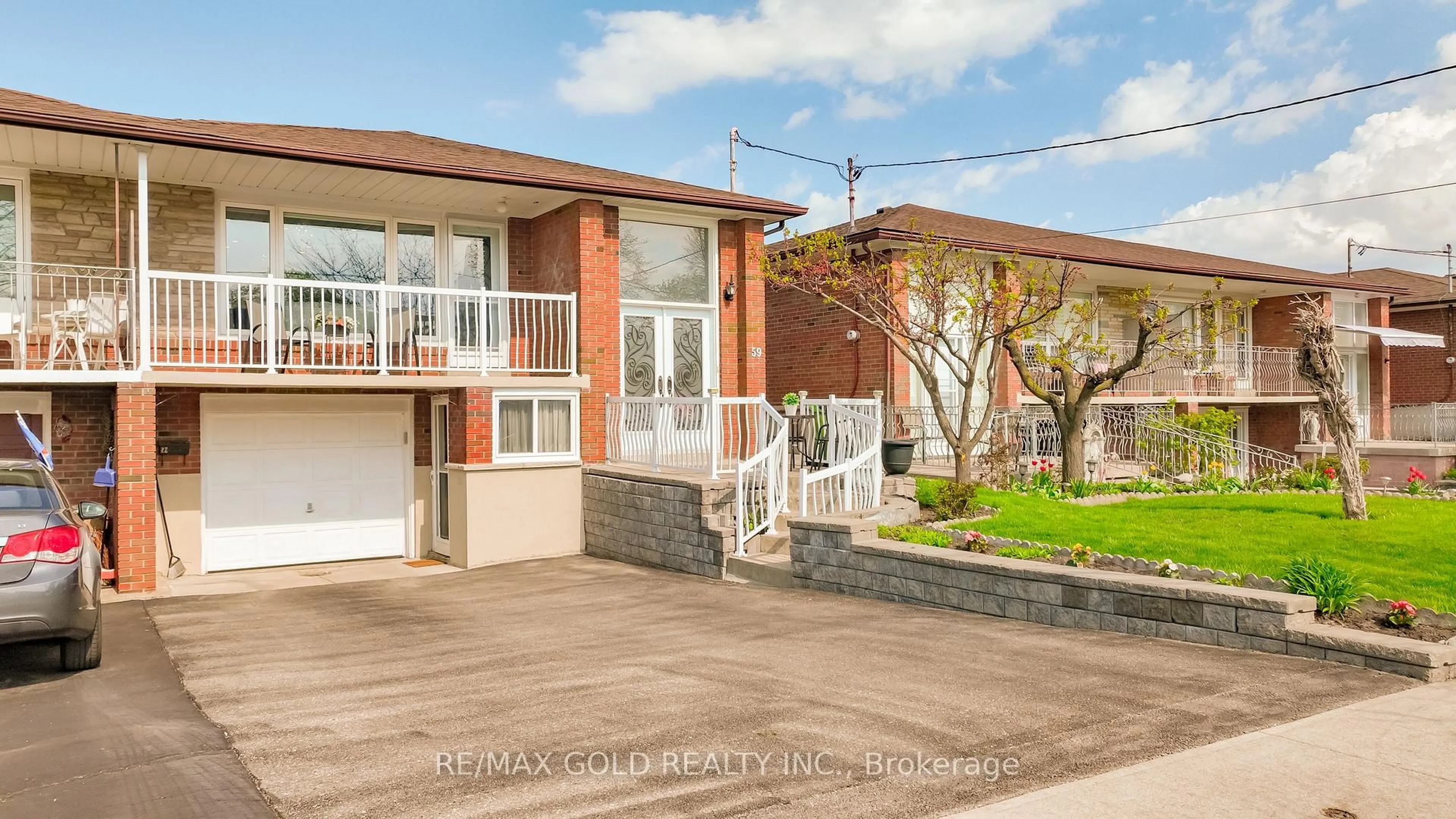 Home with brick exterior material, street for 59 Seacliff Blvd, Toronto Ontario M9L 2G7
