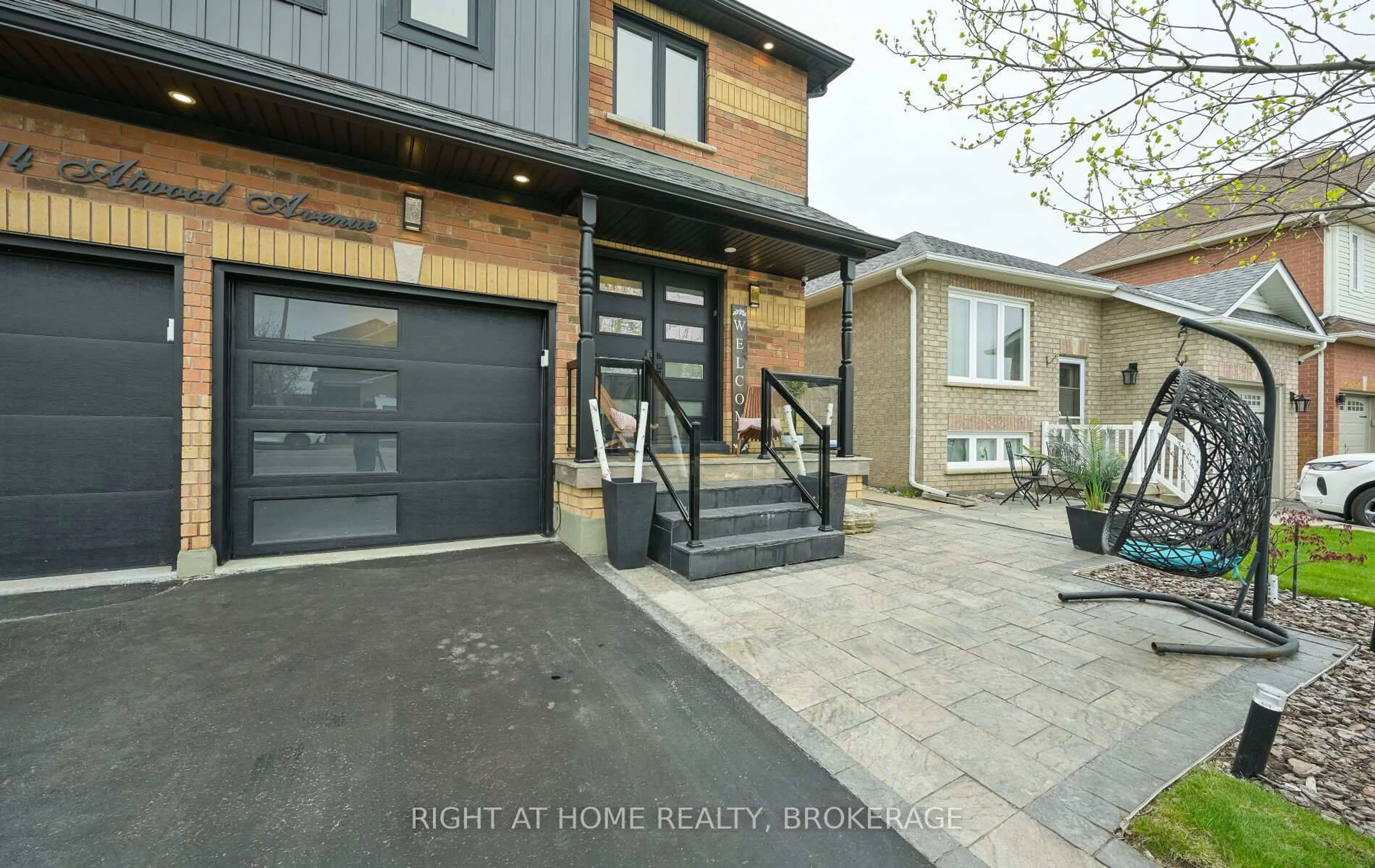 Home with brick exterior material, street for 114 Atwood Ave, Halton Hills Ontario L7G 6C5