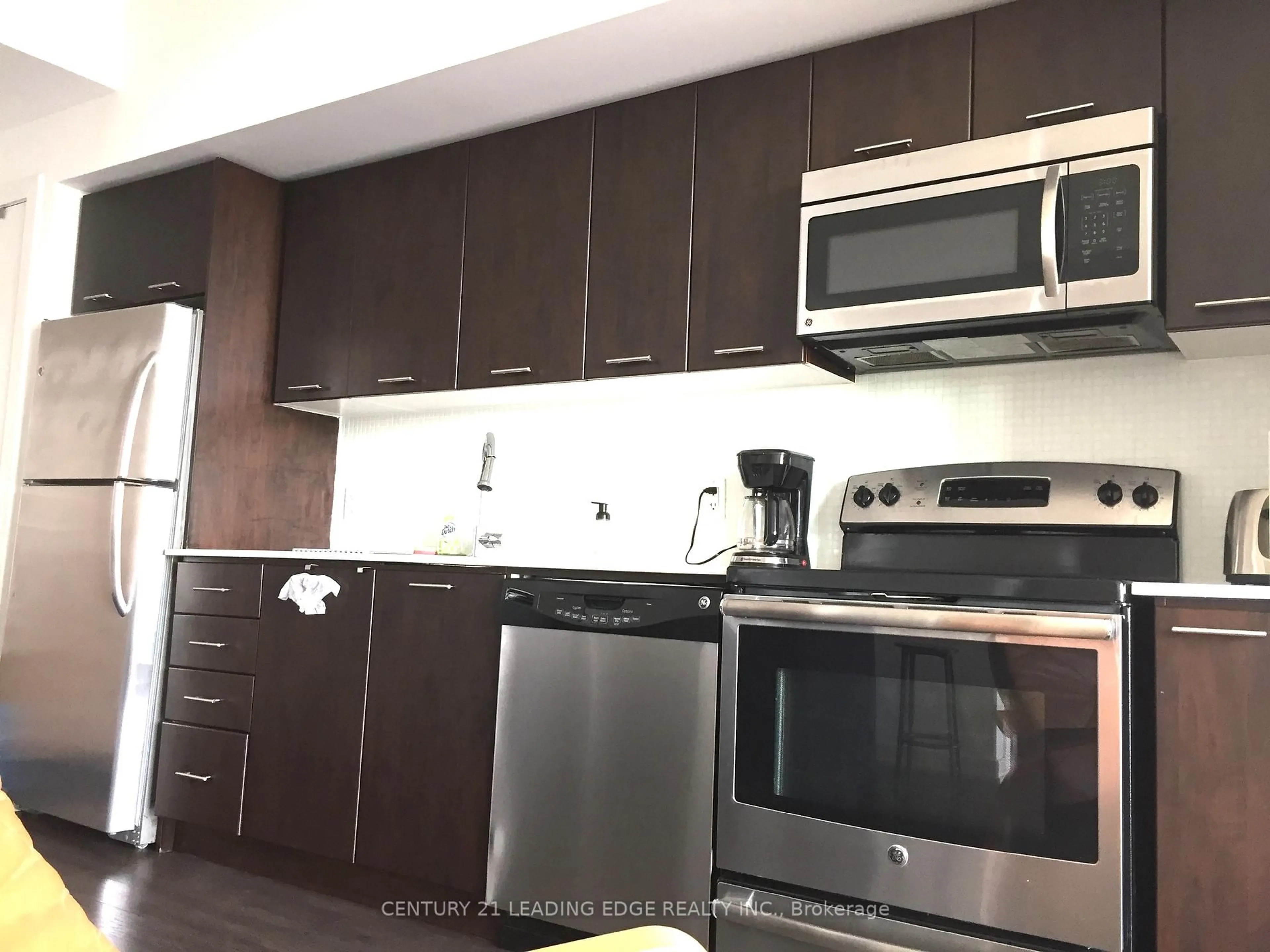 Standard kitchen, wood/laminate floor for 2220 Lake Shore Blvd #2710, Toronto Ontario M8V 0C1