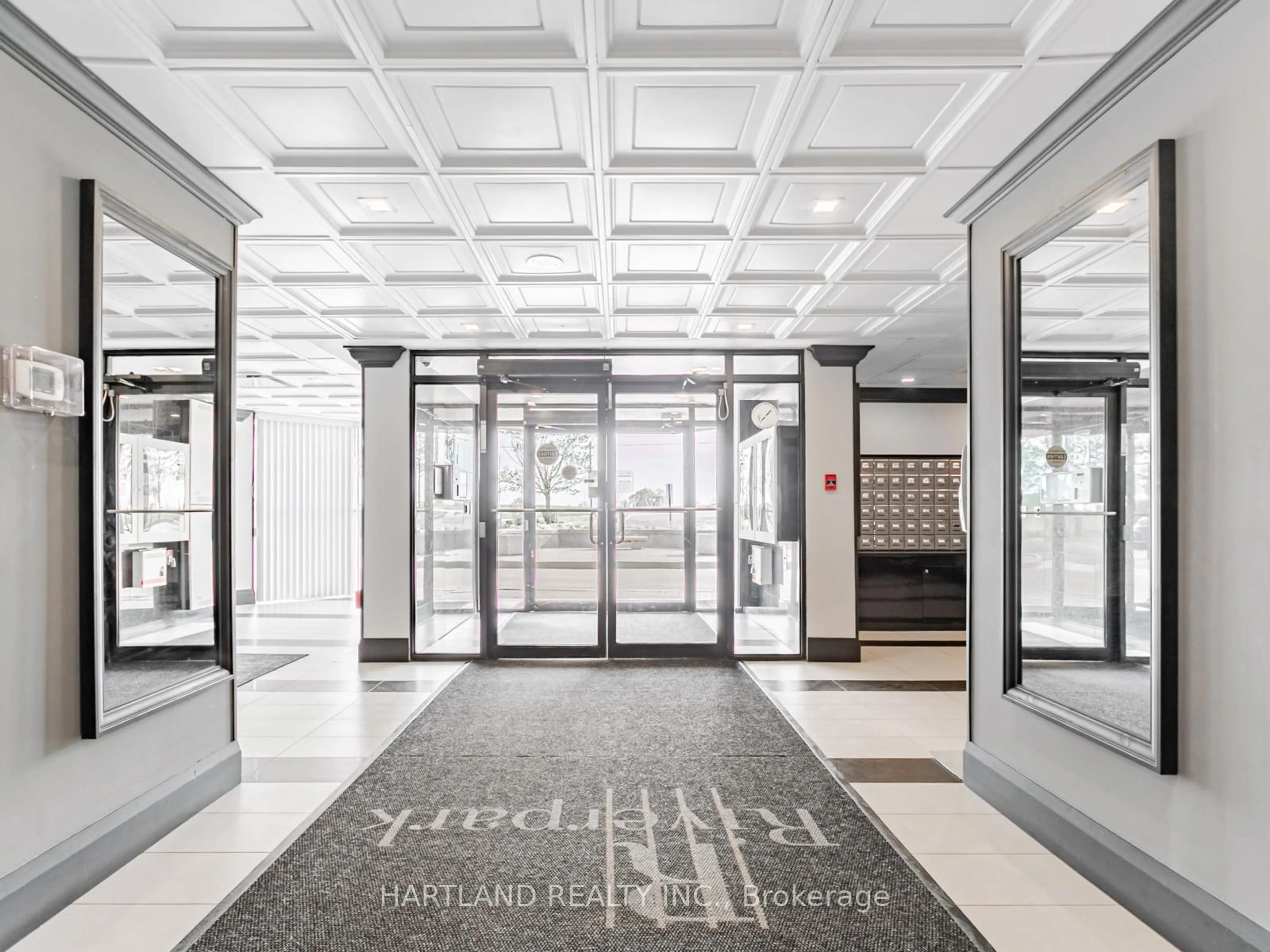 Indoor foyer for 600 Rexdale Blvd #306, Toronto Ontario M9W 6T4