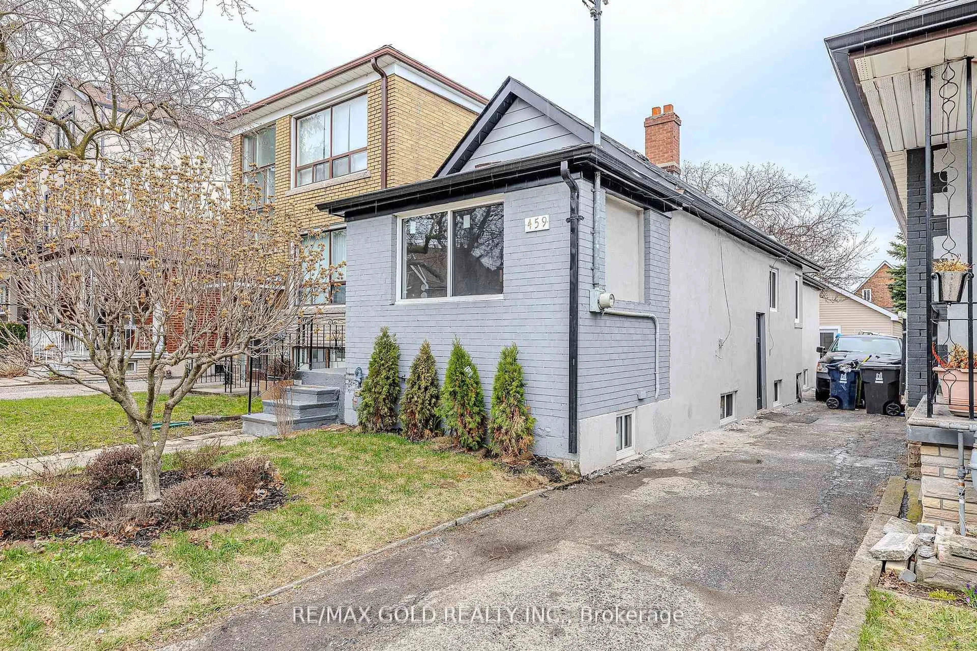 Home with brick exterior material, street for 459 Whitmore Ave, Toronto Ontario M6E 2N6