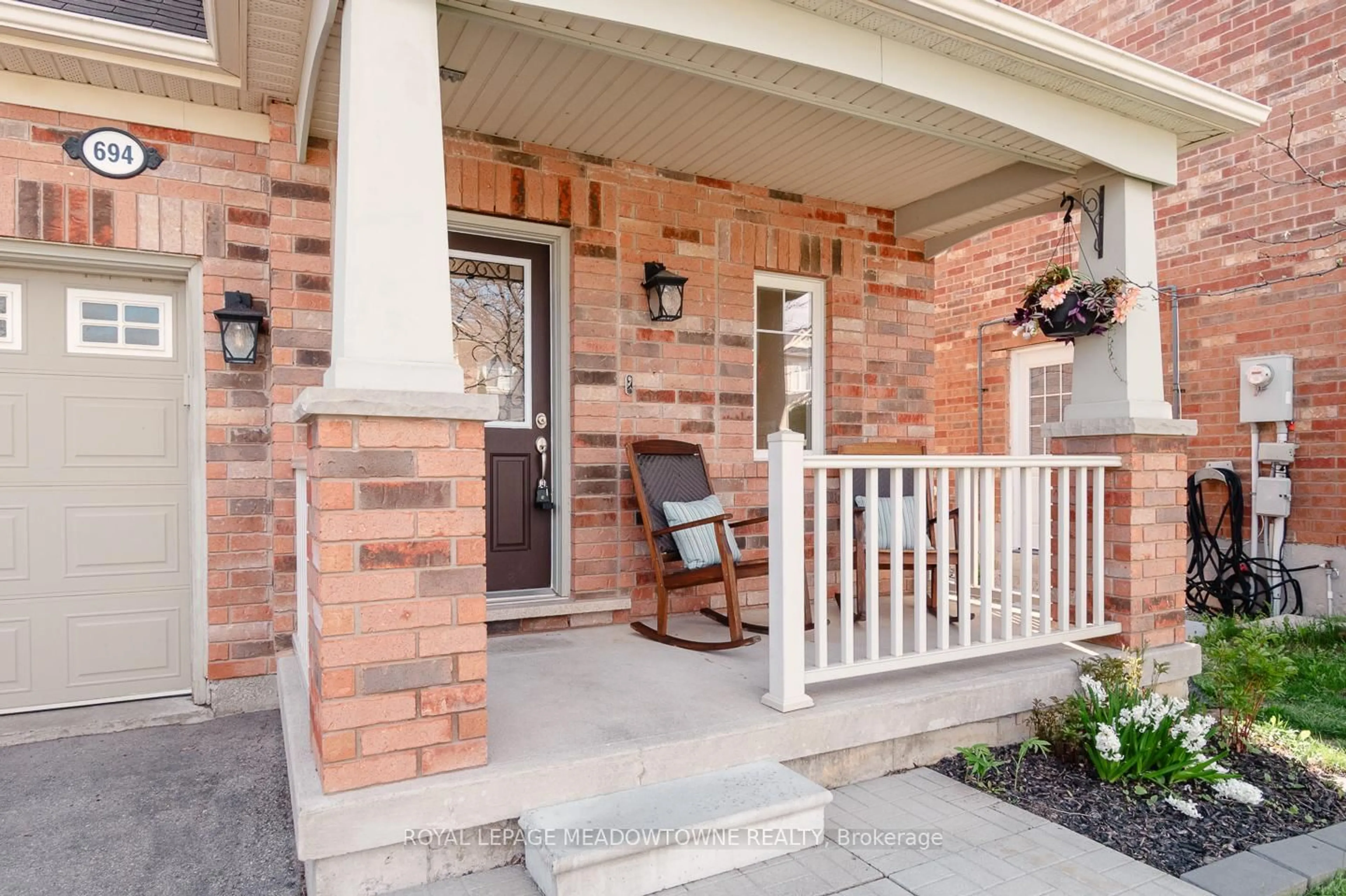Home with brick exterior material, street for 694 Rayner Crt, Milton Ontario L9T 0N9