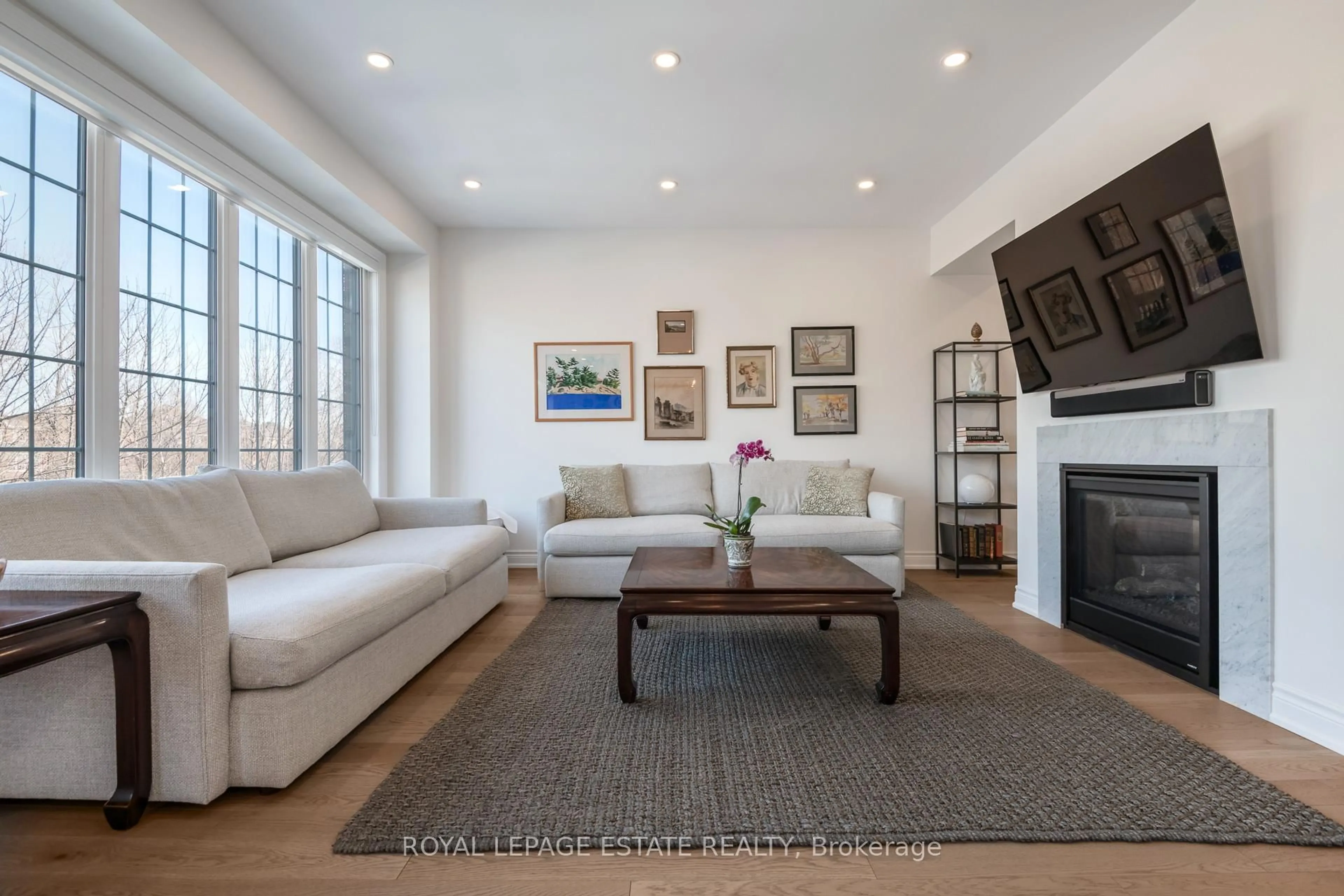 Living room with furniture, unknown for 50 Elysian Fields Circ, Brampton Ontario L6Y 6E9