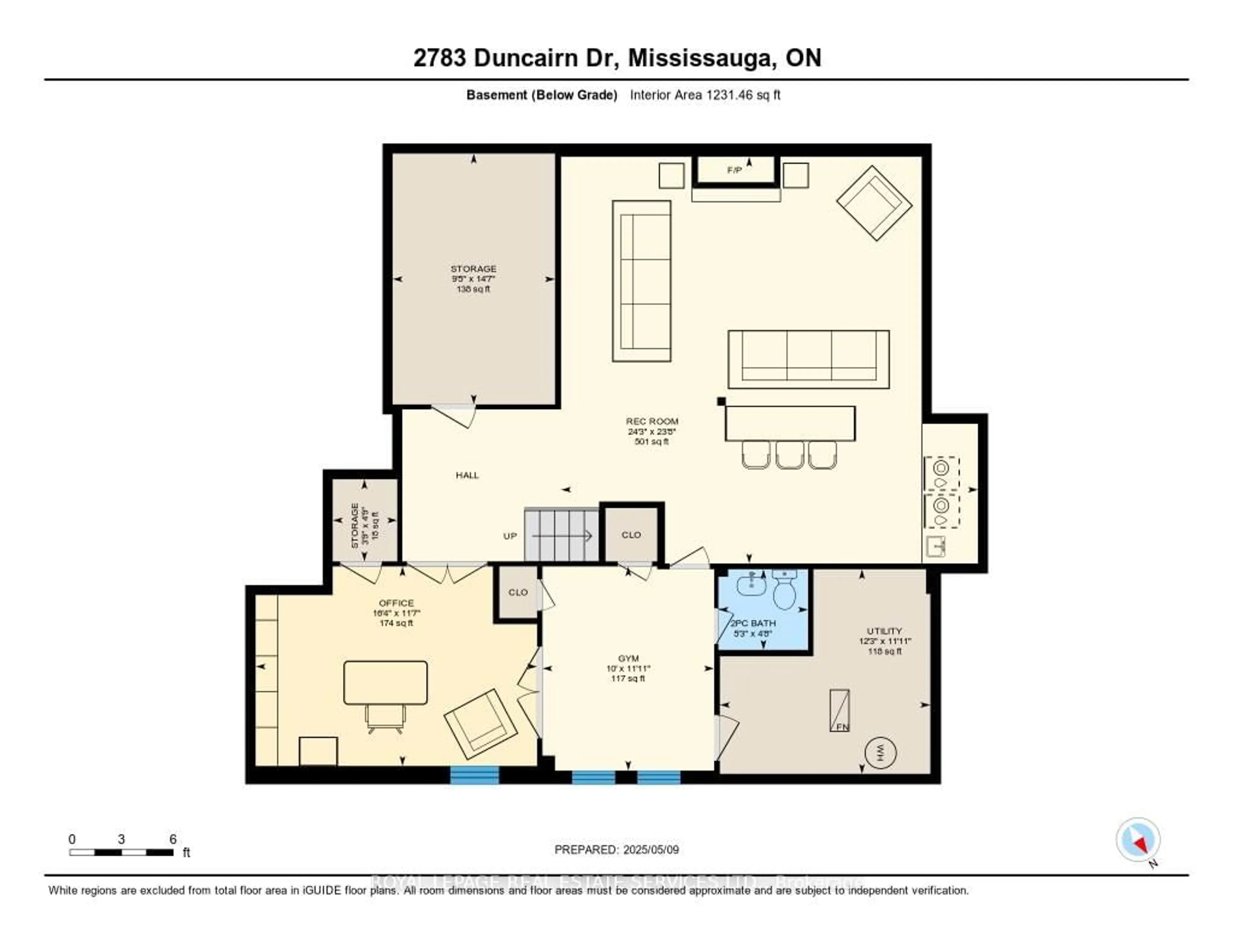 Floor plan for 2783 Duncairn Dr, Mississauga Ontario L5M 5C6