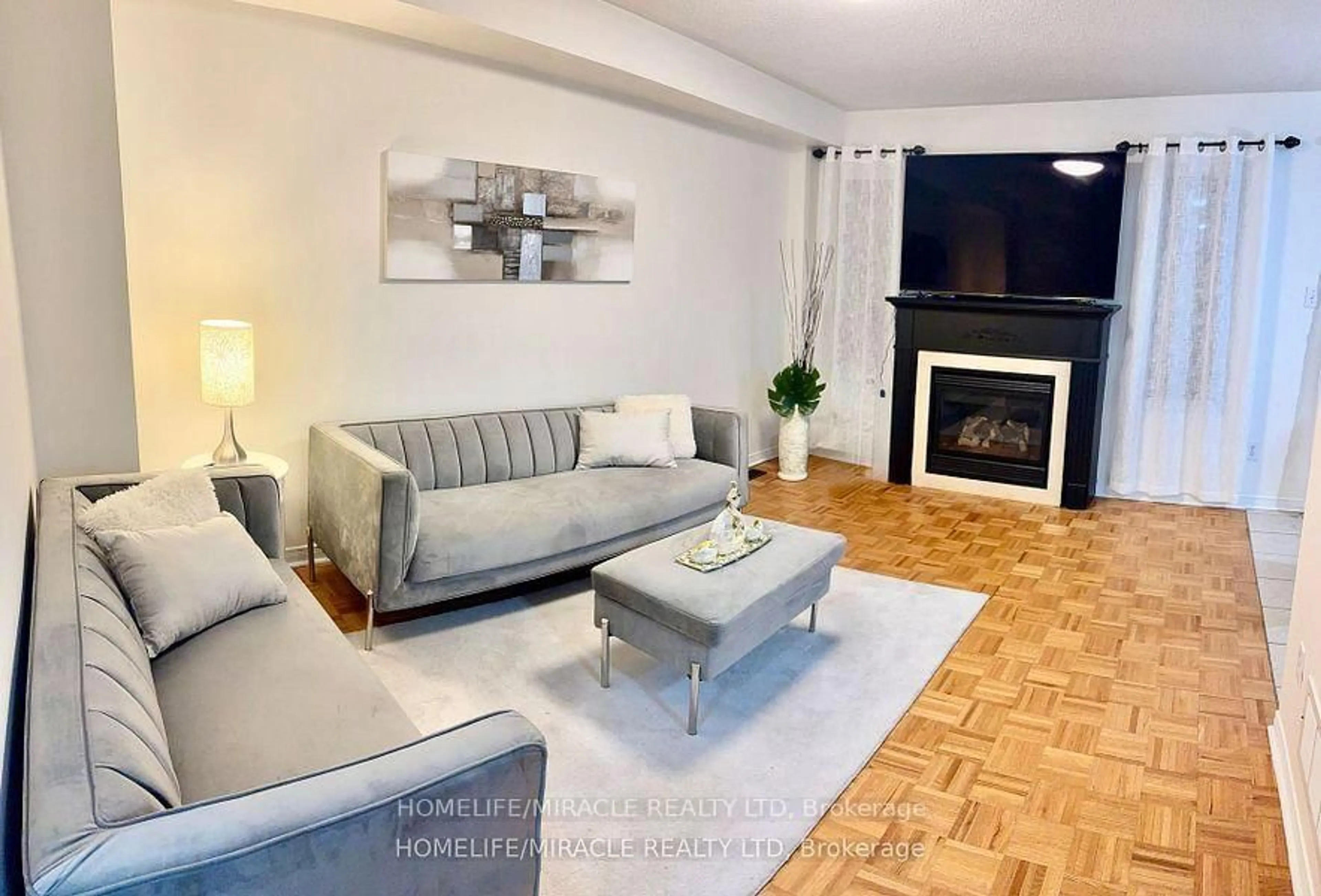 Living room with furniture, unknown for 10 Brucewood Rd #151, Brampton Ontario L6R 3N2