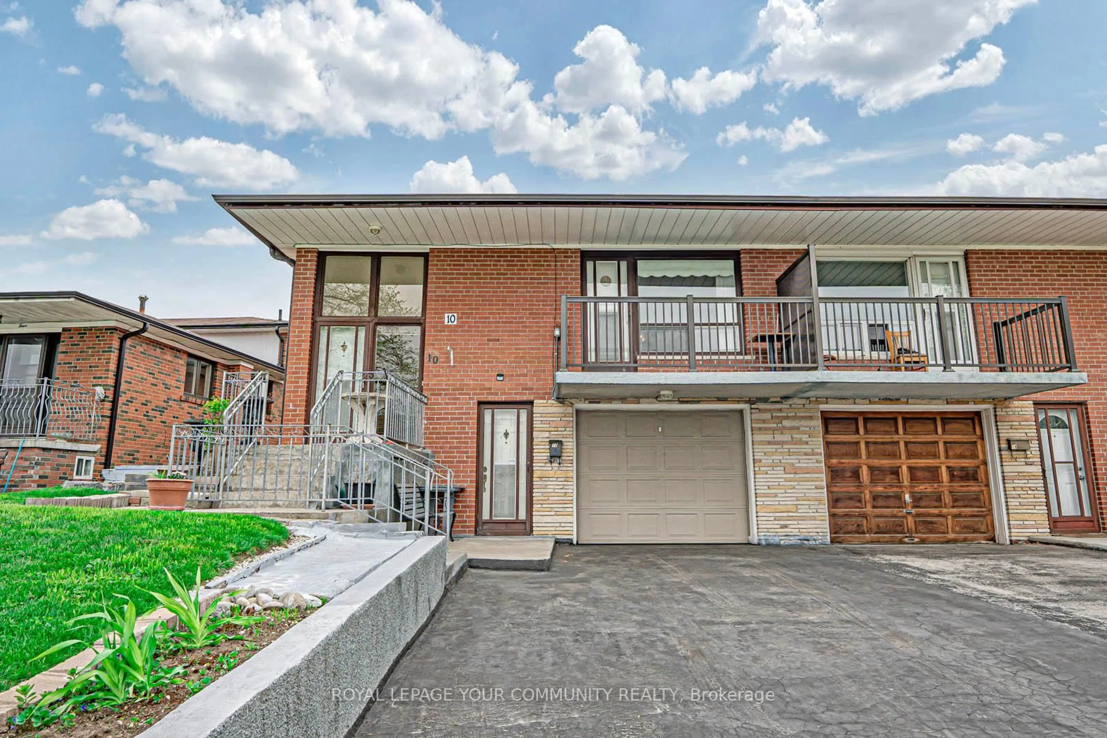 Home with brick exterior material, street for 10 Grenadine Crt, Toronto Ontario M9L 2H6