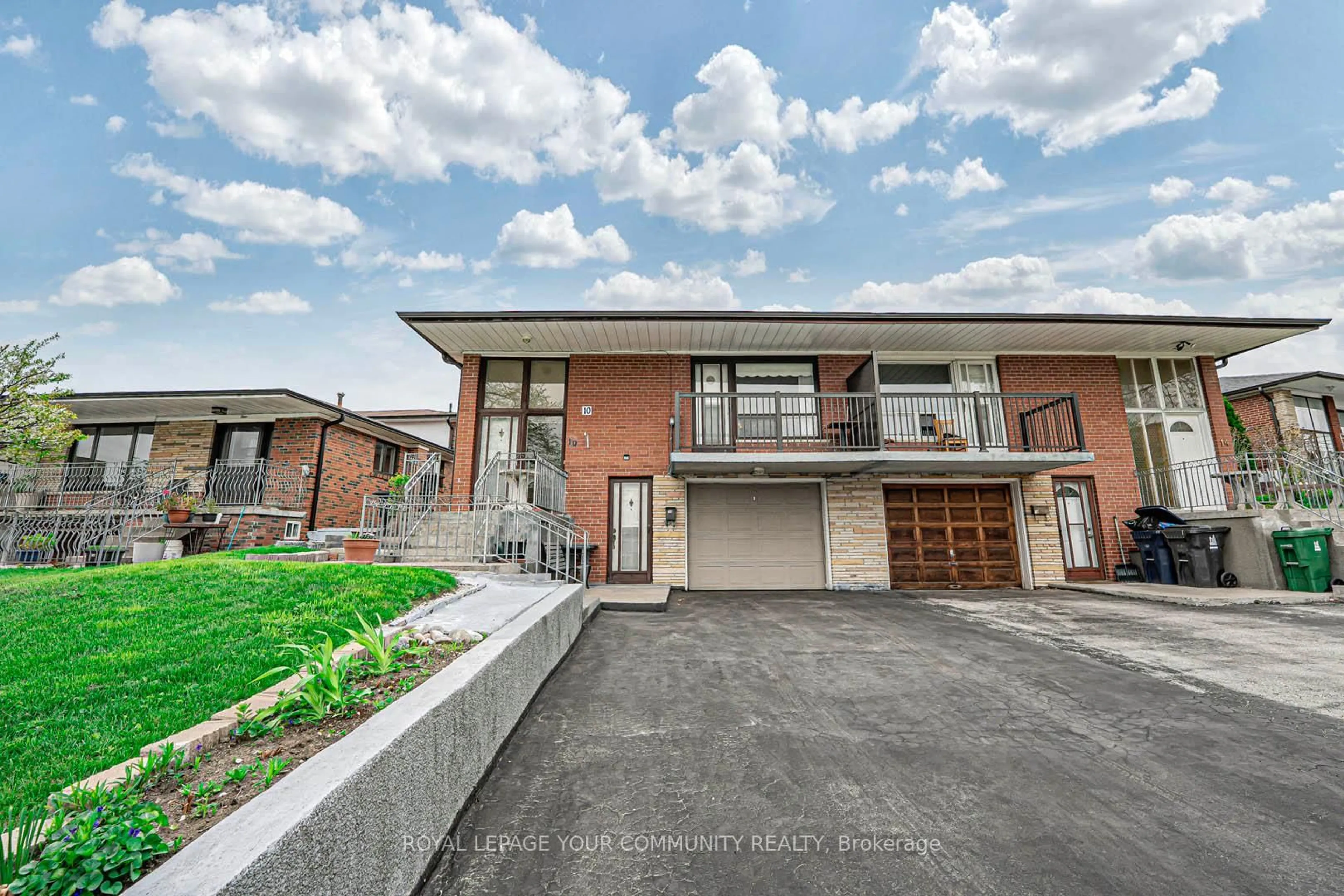 Home with brick exterior material, street for 10 Grenadine Crt, Toronto Ontario M9L 2H6