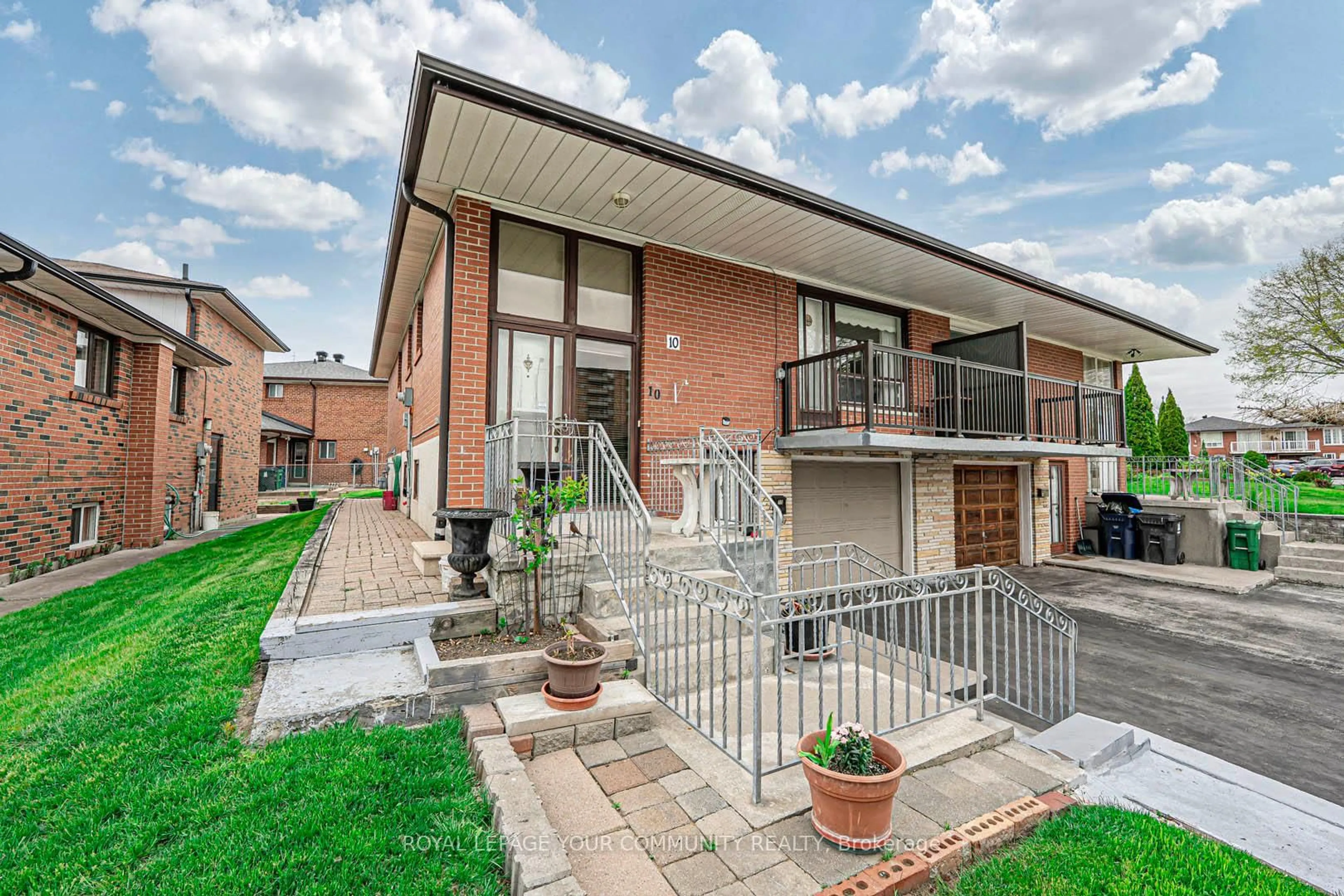 Home with brick exterior material, street for 10 Grenadine Crt, Toronto Ontario M9L 2H6