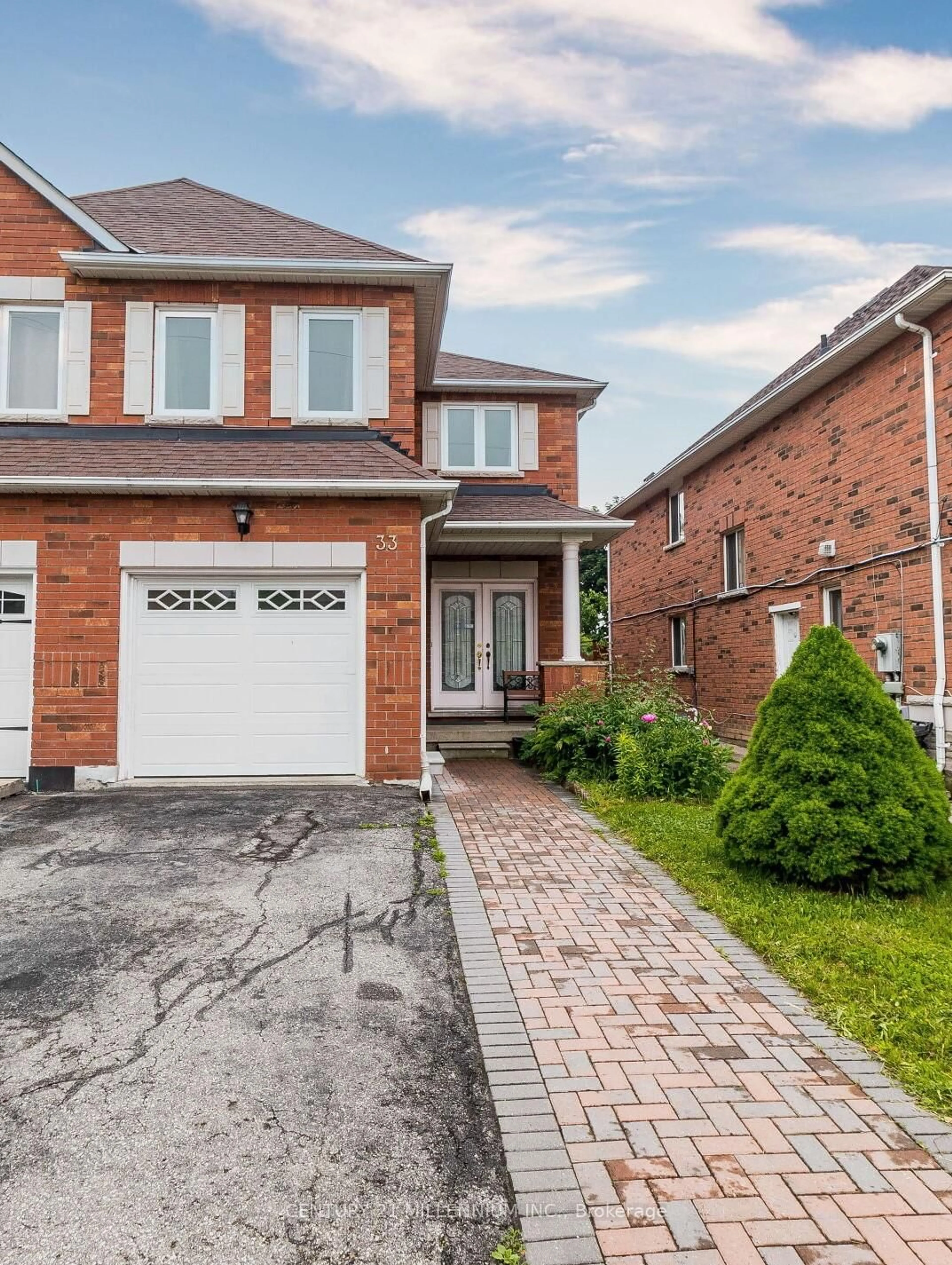 Home with brick exterior material, street for 33 Wycombe Rd, Toronto Ontario M3M 2W6