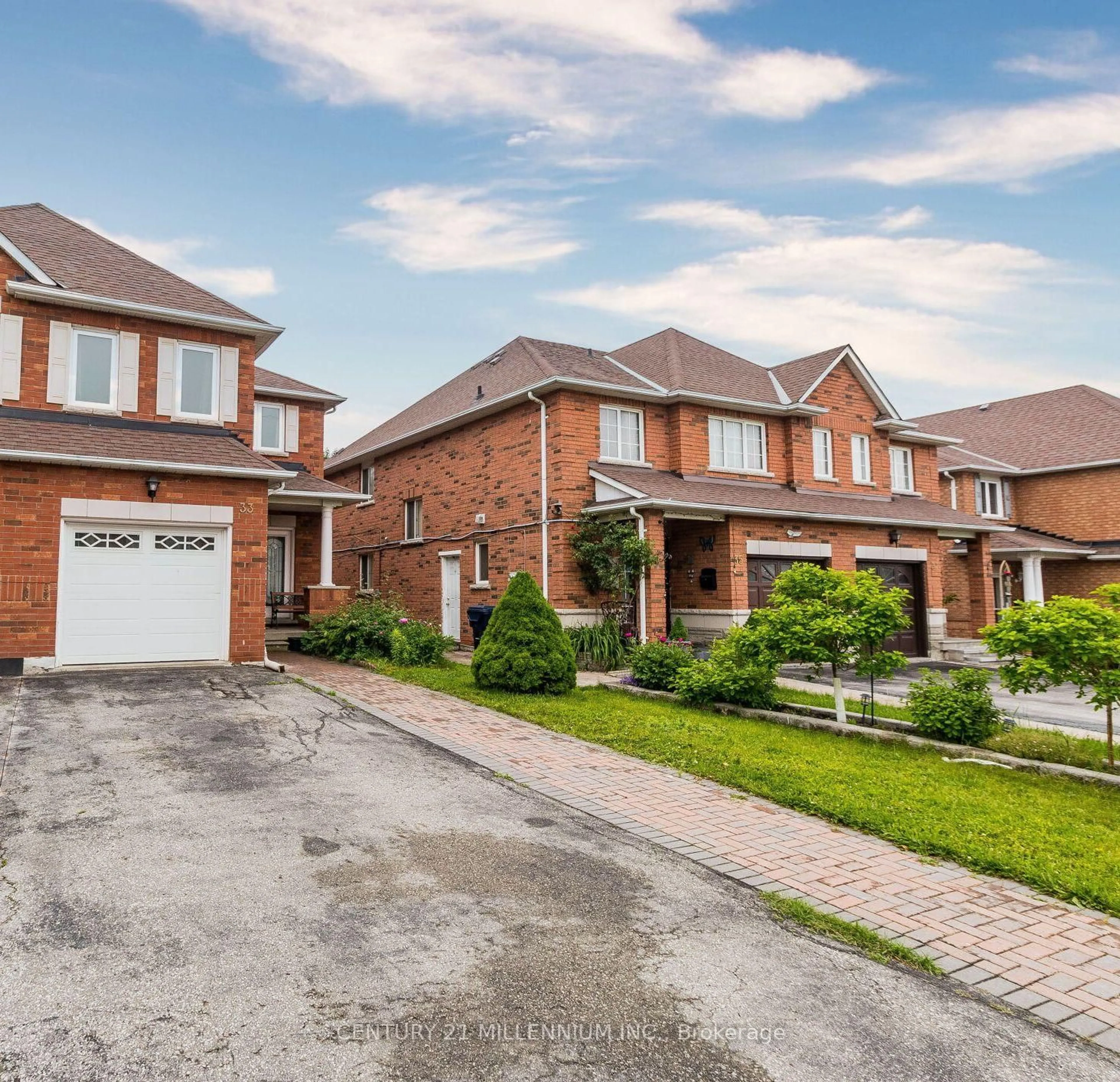 Home with brick exterior material, street for 33 Wycombe Rd, Toronto Ontario M3M 2W6