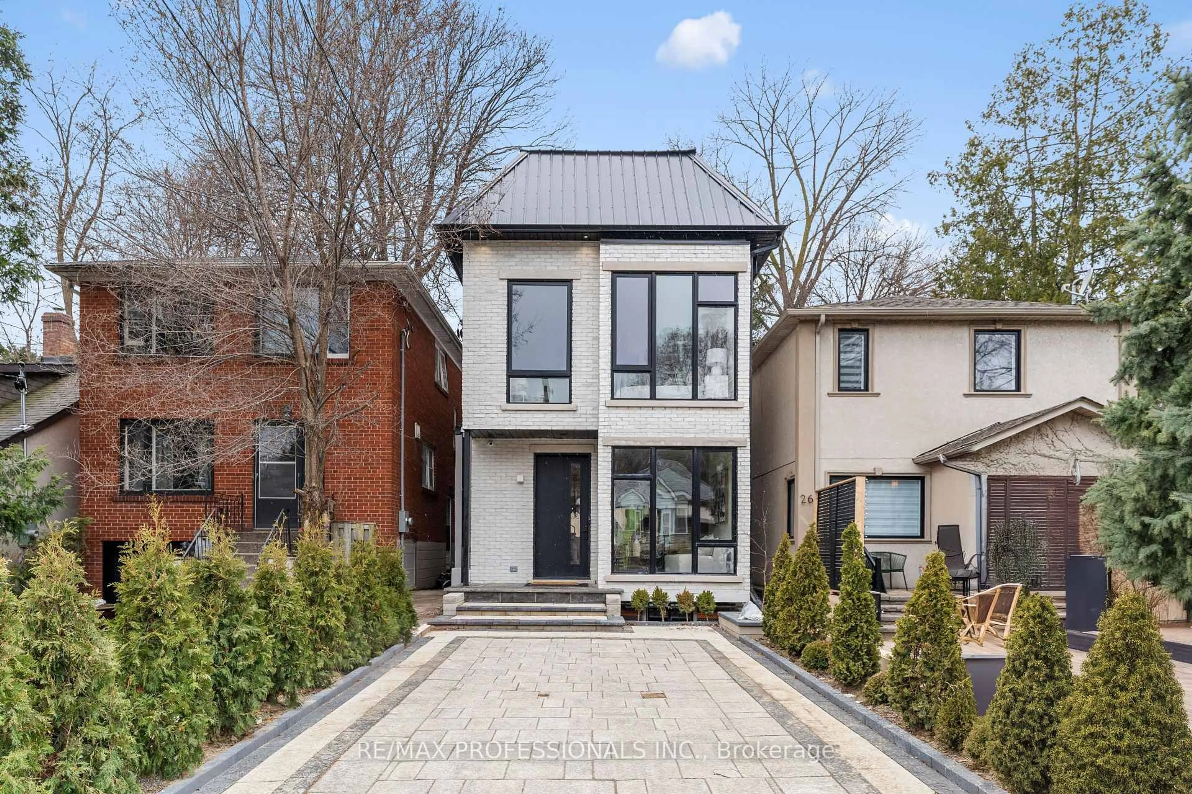 Home with brick exterior material, street for 24 Durie St, Toronto Ontario M6S 3E6