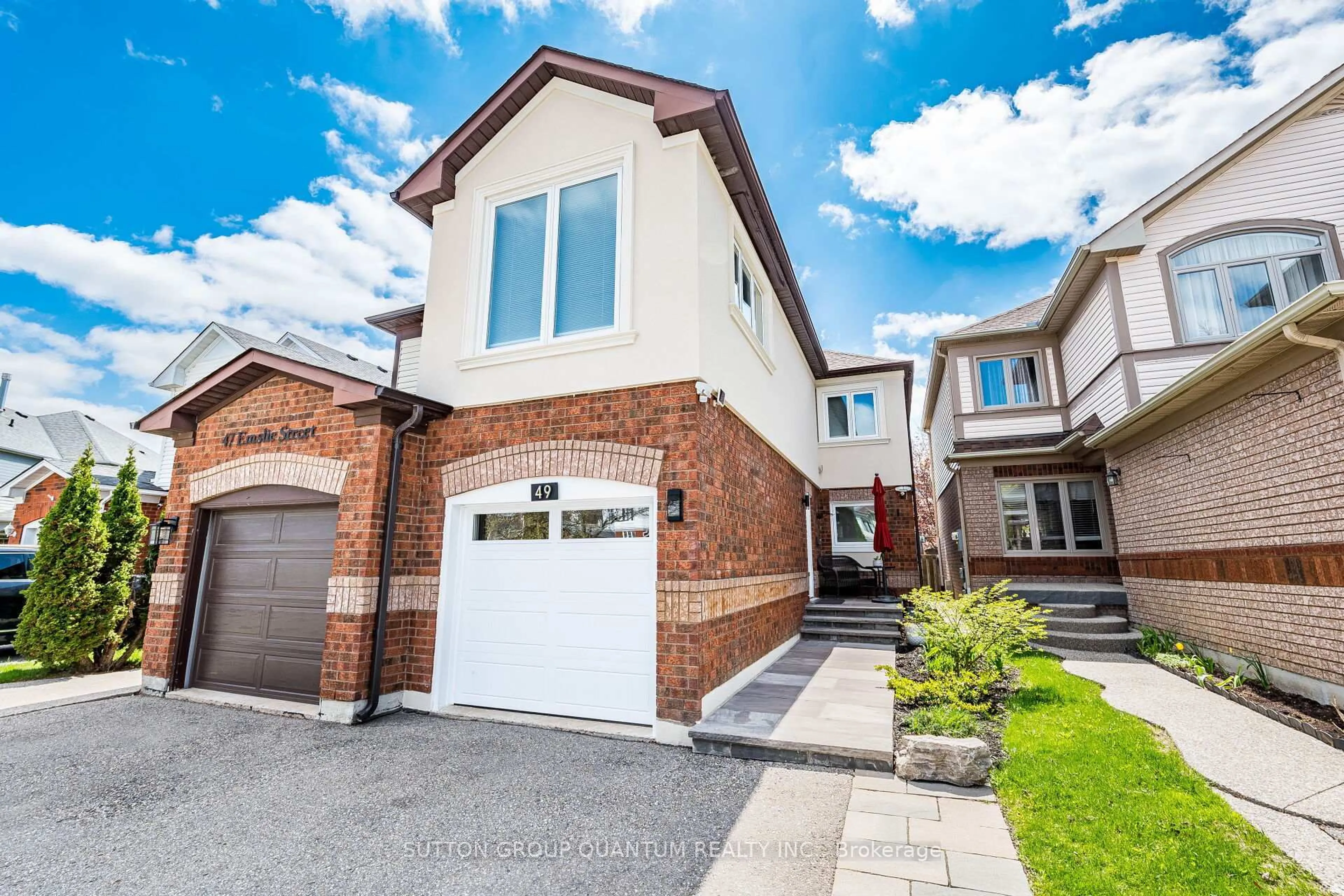 Home with brick exterior material, street for 49 Emslie St, Halton Hills Ontario L7G 5H5