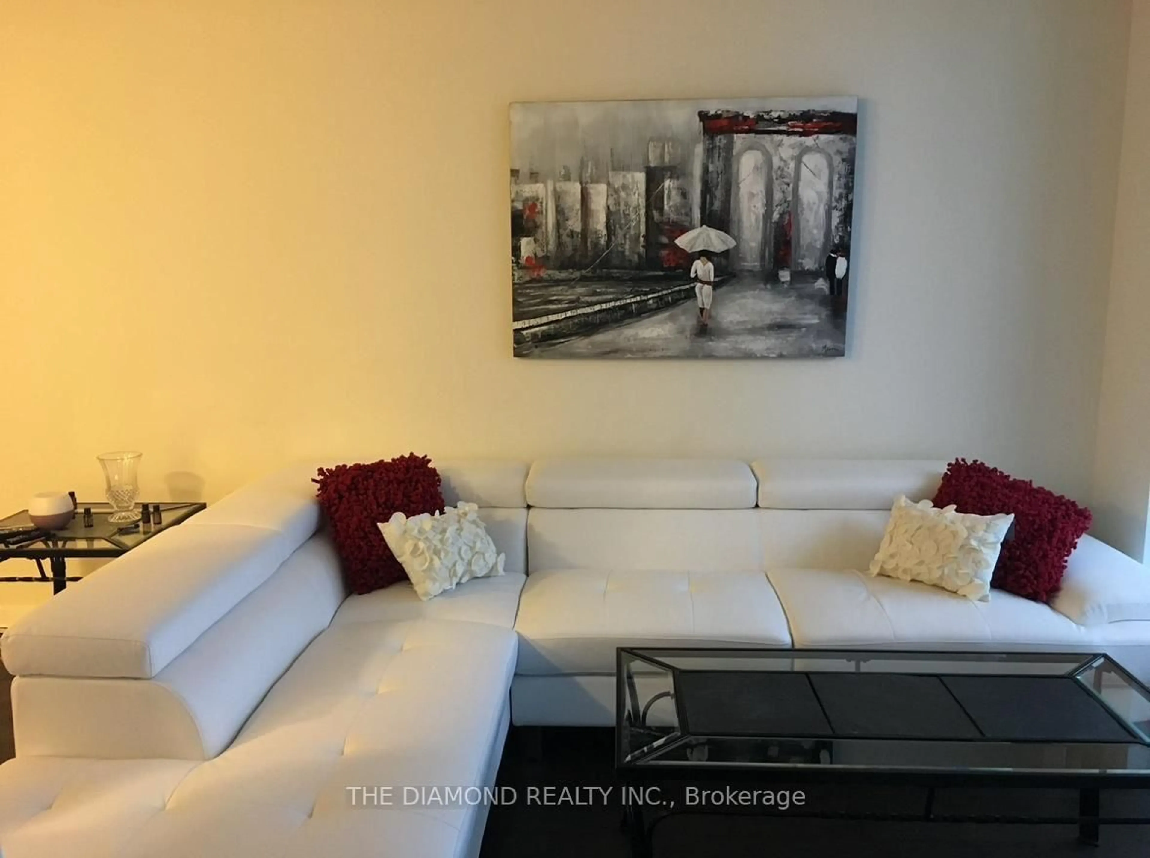 Living room with furniture, unknown for 4011 Brickstone Mews N/A #4104, Mississauga Ontario L5B 0J7