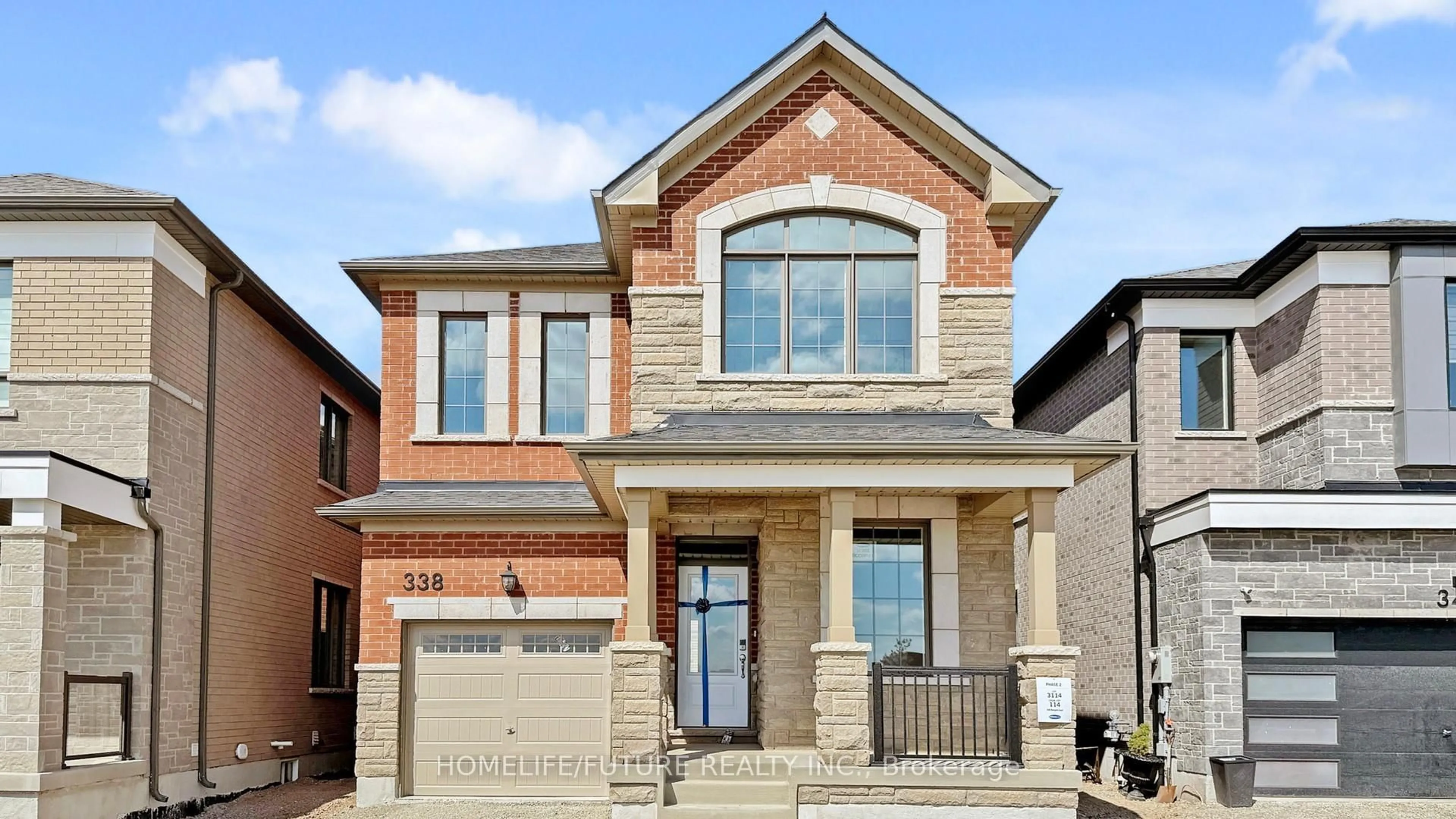 Home with brick exterior material, street for 338 Marigold Crt, Milton Ontario L9E 2B9