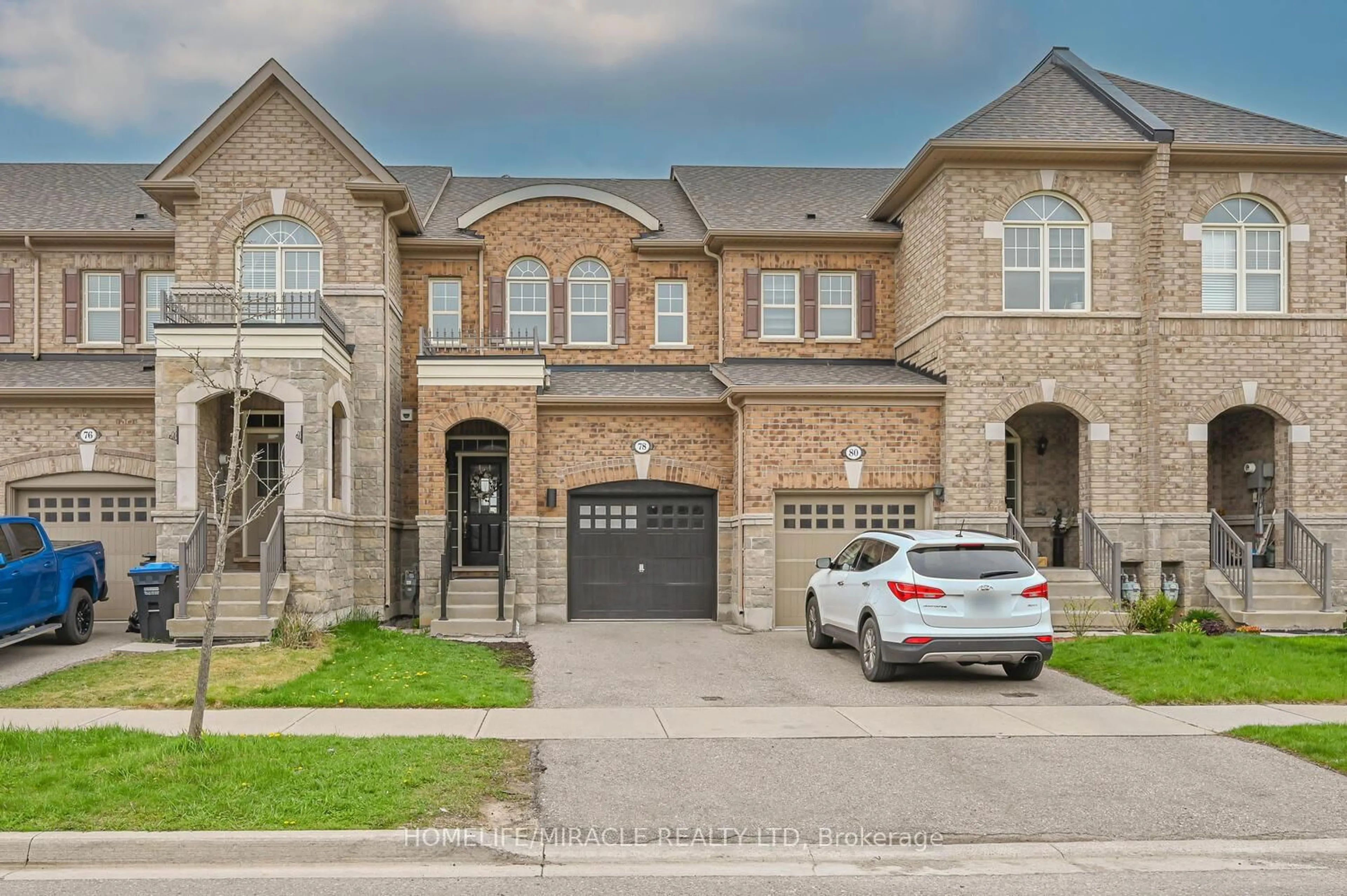 Home with brick exterior material, street for 78 Goodsway Tr, Brampton Ontario L7A 4A5