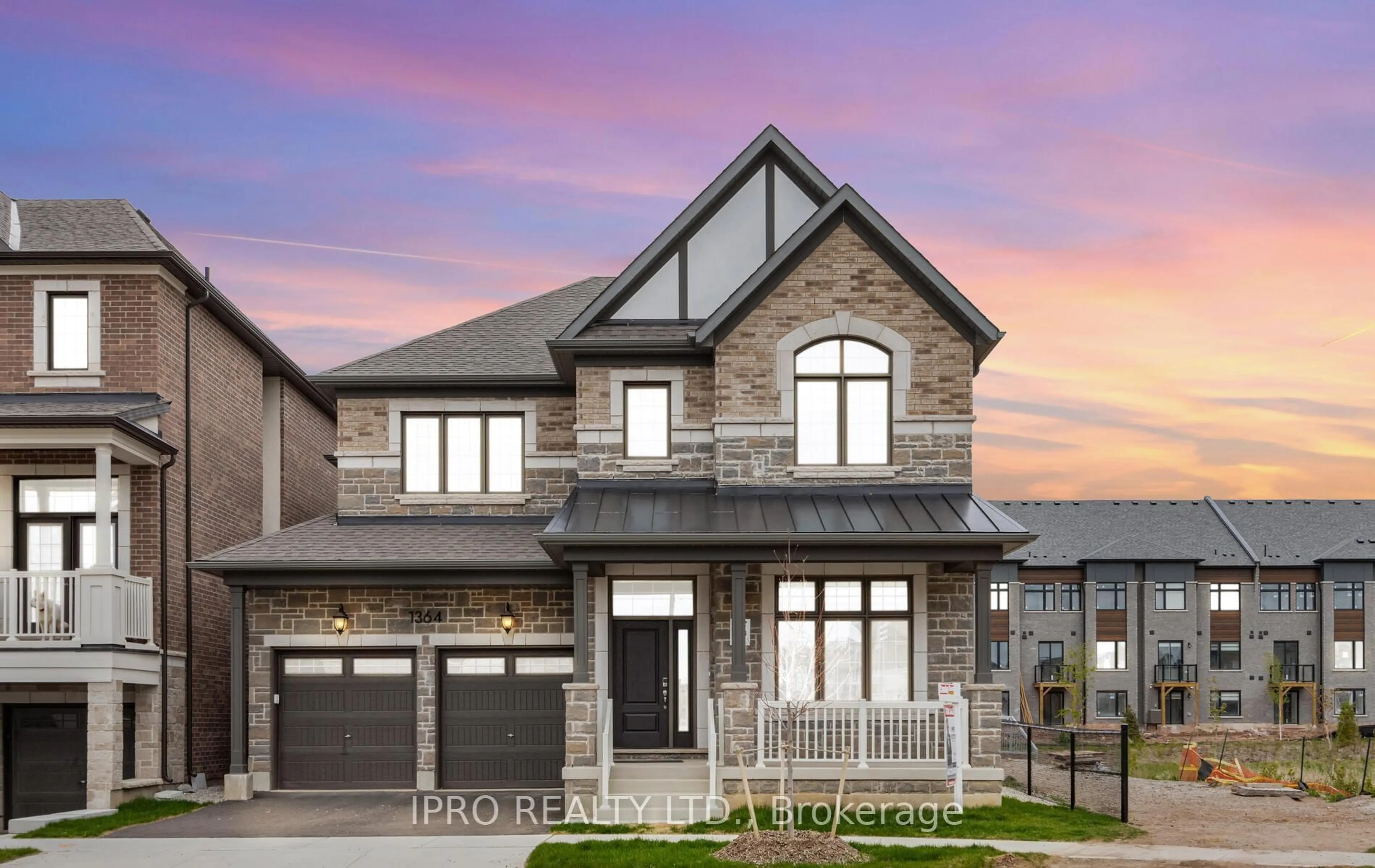 Home with brick exterior material, street for 1364 Aymond Cres, Oakville Ontario L6H 7W9