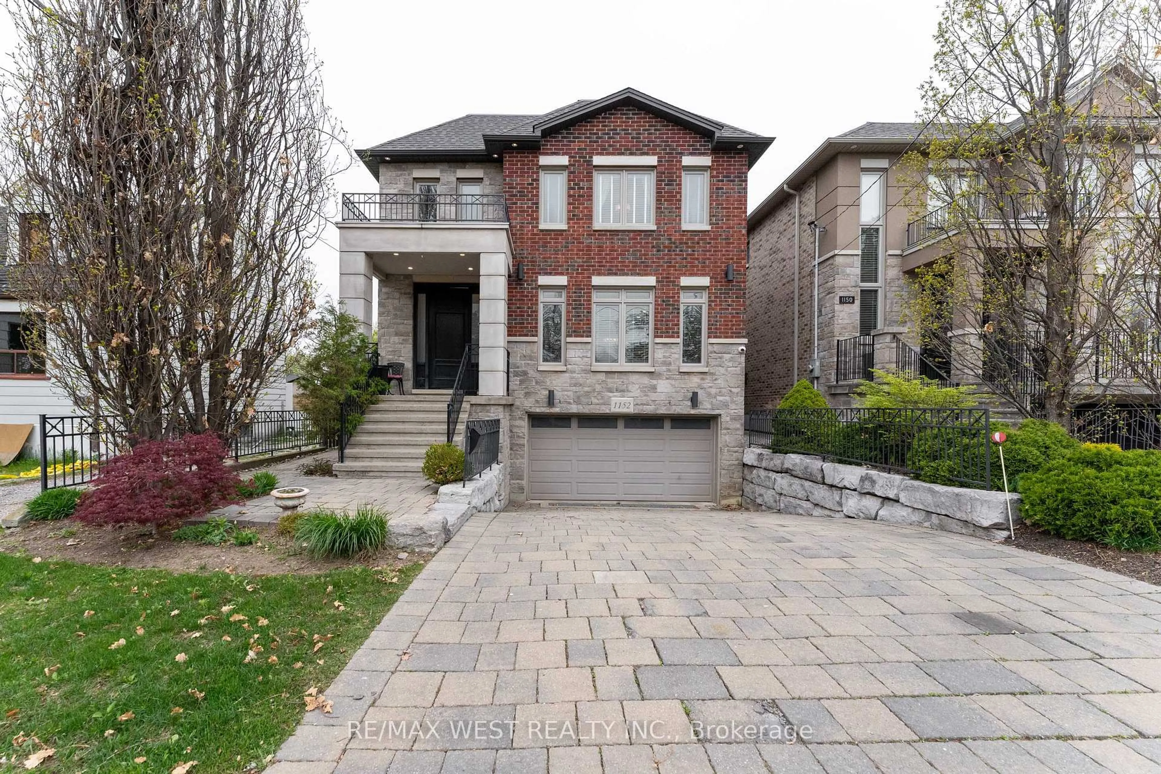 Home with brick exterior material, street for 1152 Glengrove Ave, Toronto Ontario M6B 2K4