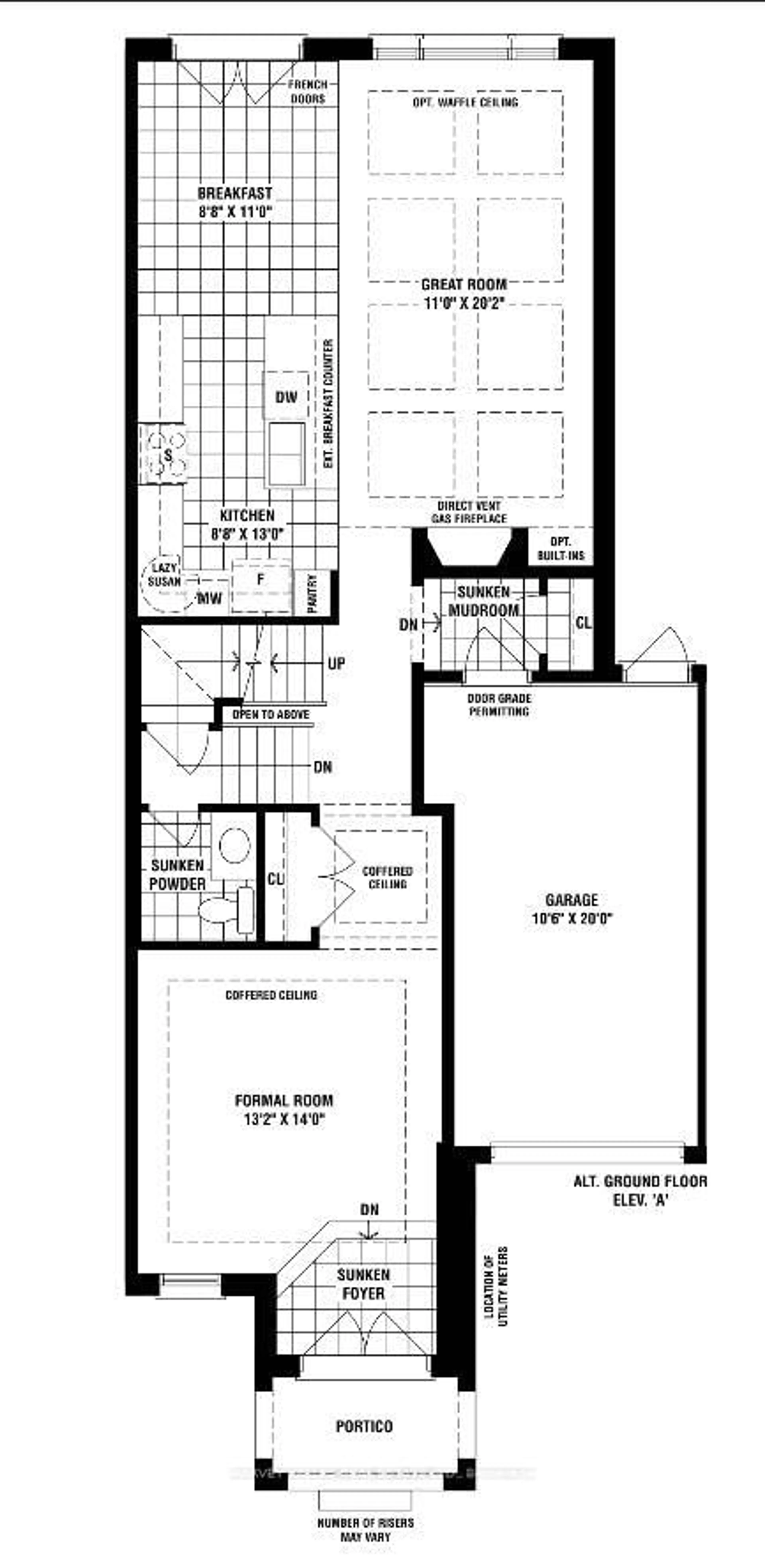 Floor plan for 3096 Post Rd, Oakville Ontario L6H 0V3