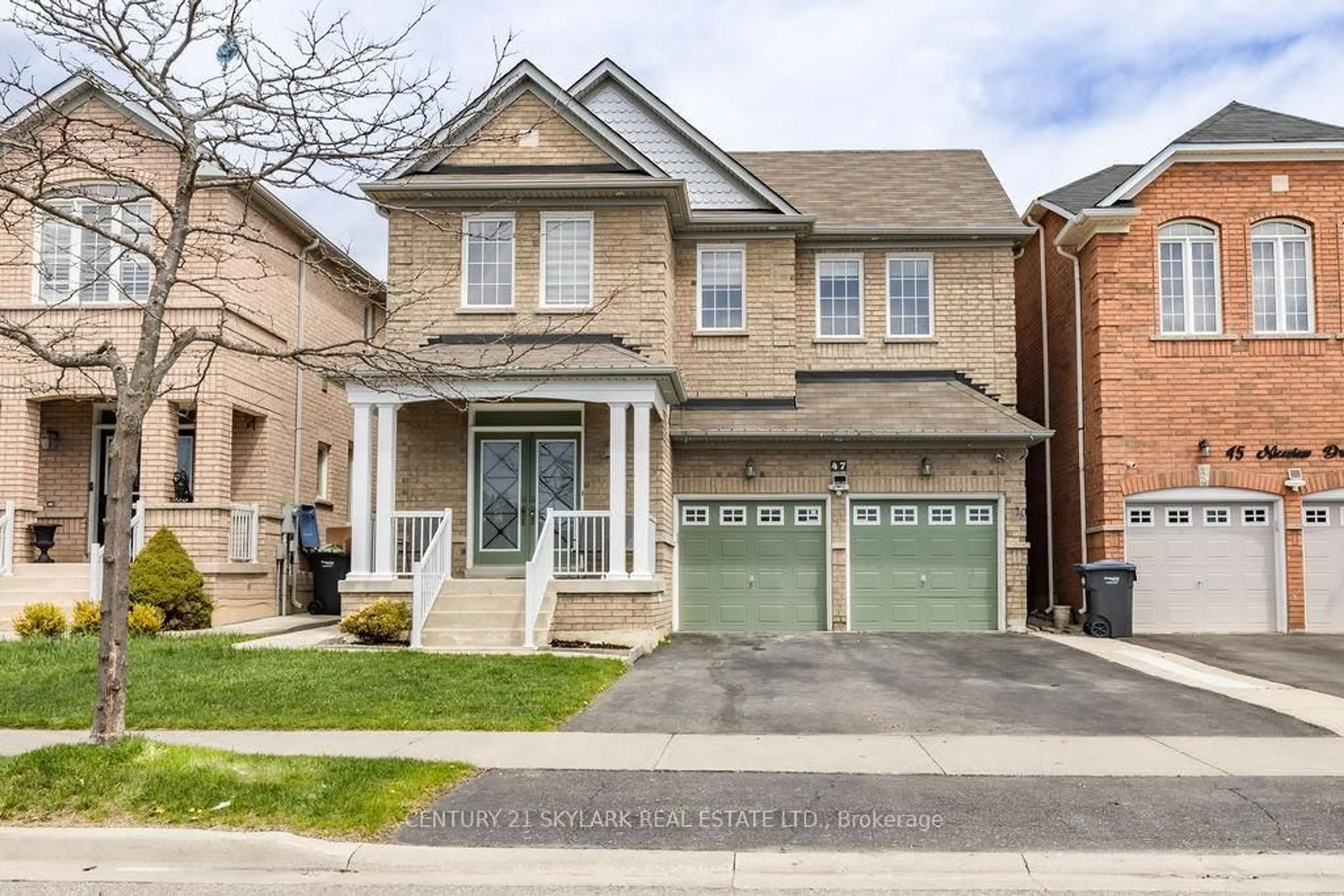 Home with brick exterior material, street for 47 Niceview Dr, Brampton Ontario L6R 0M9