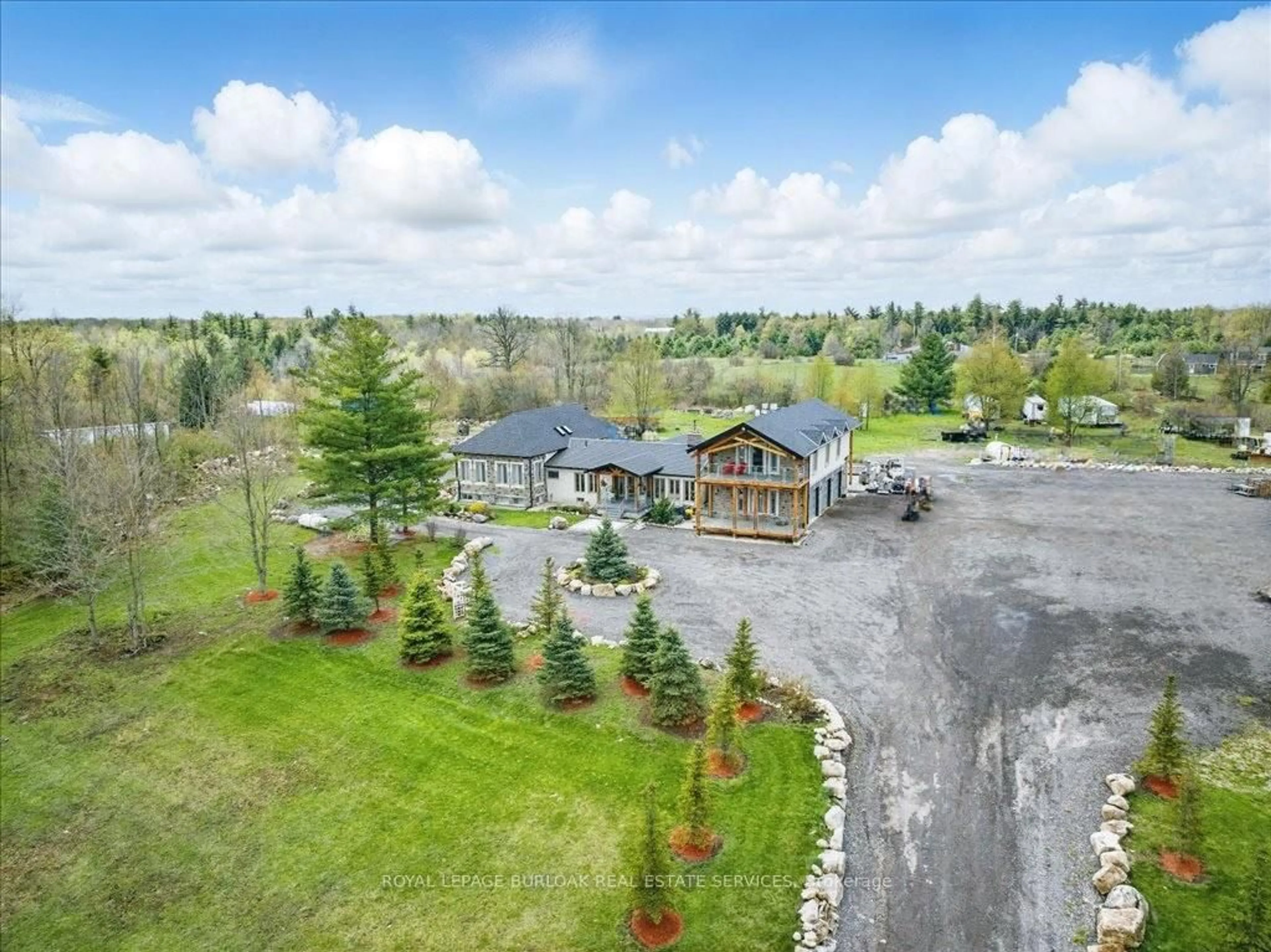 A pic from outside/outdoor area/front of a property/back of a property/a pic from drone, water/lake/river/ocean view for 9256 First Line, Milton Ontario L9T 2X7