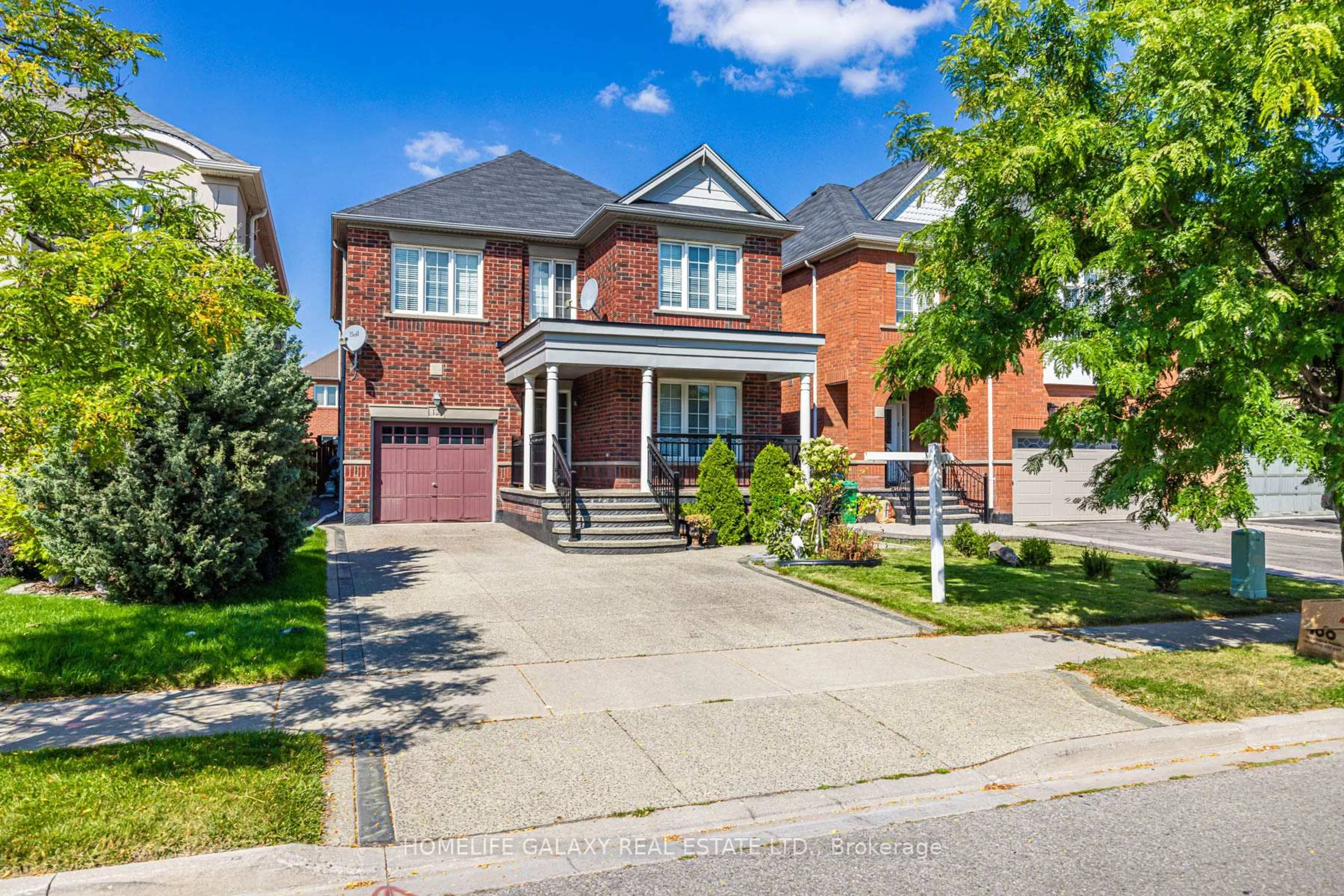 Home with brick exterior material, street for 12 Snapdragon Sq, Brampton Ontario M2J 4X6