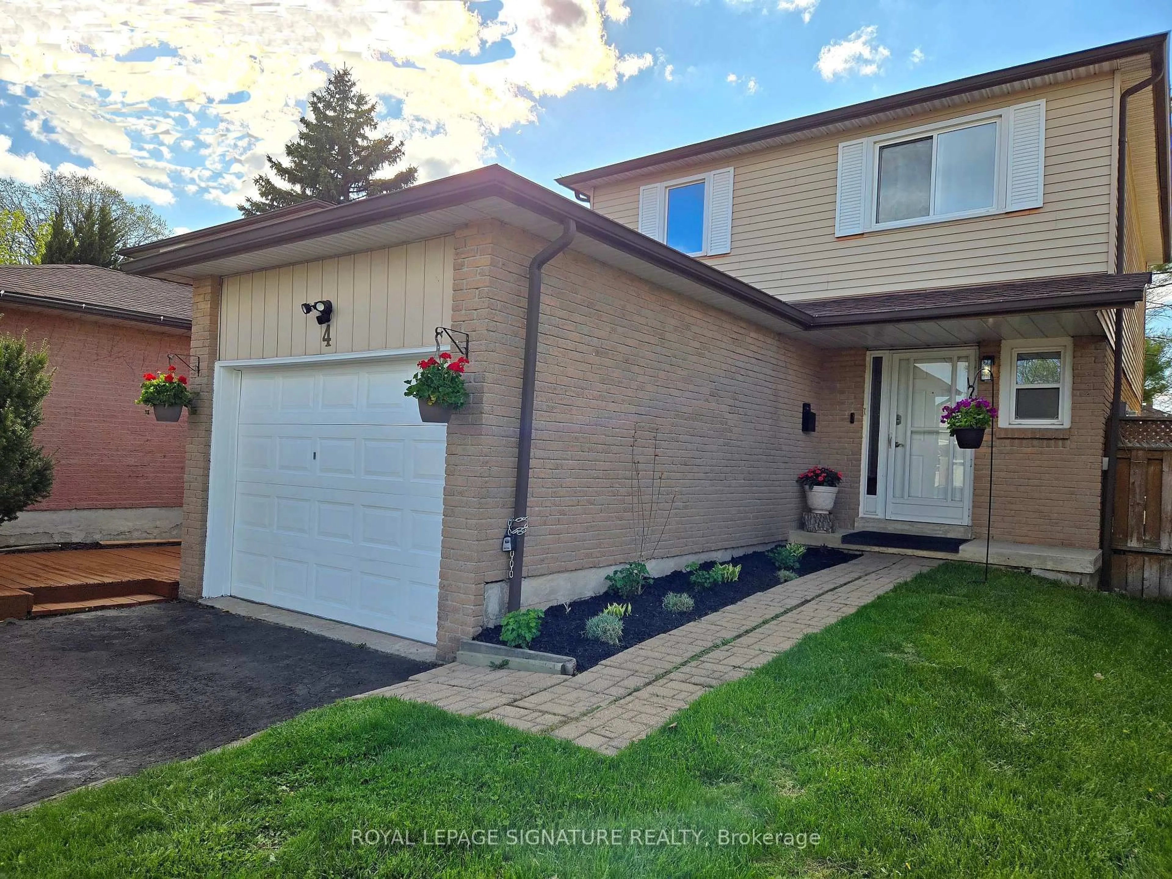 Home with brick exterior material, street for 4 Greenleaf Cres, Brampton Ontario L6X 2V6