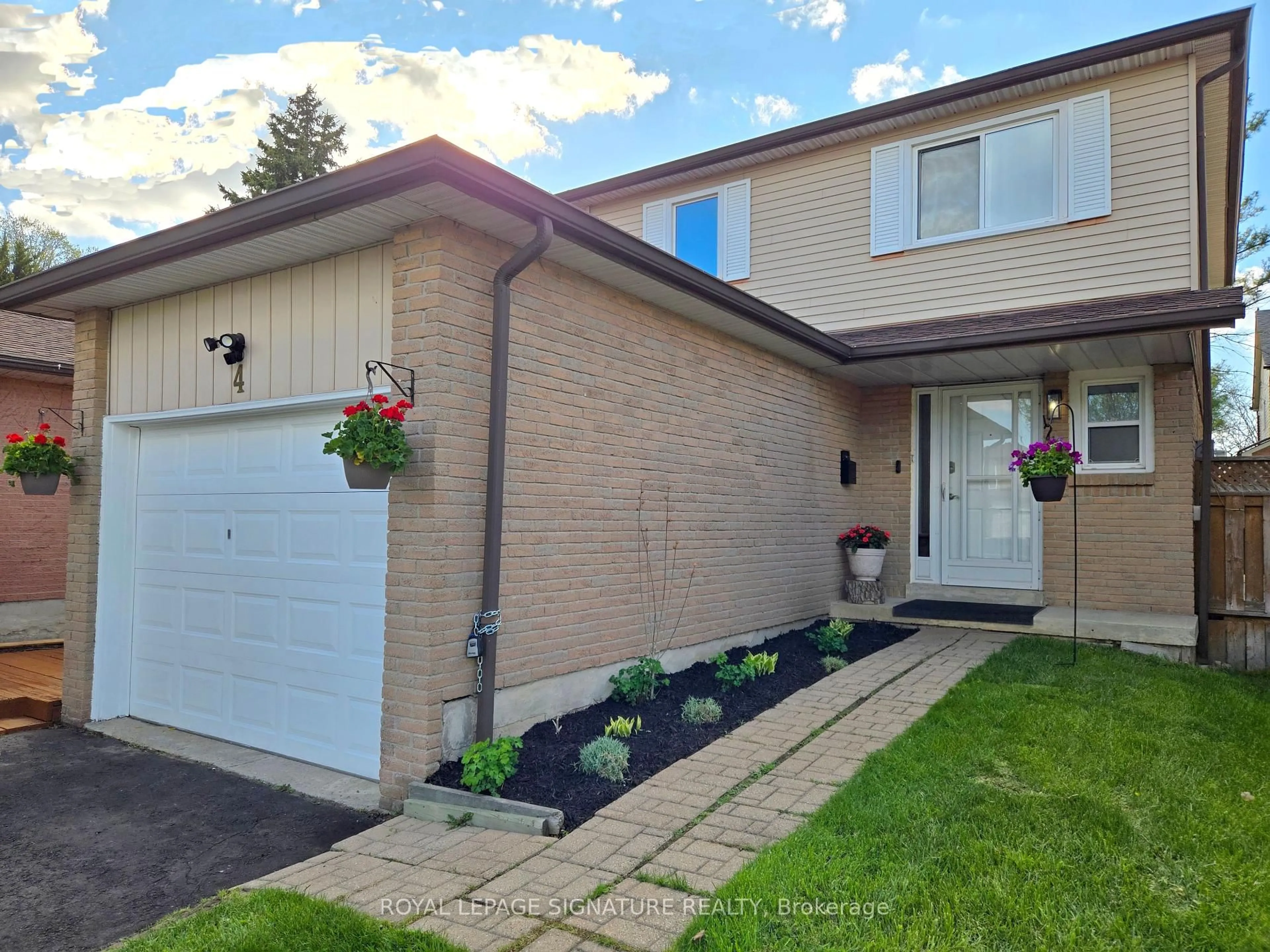 Home with brick exterior material, street for 4 Greenleaf Cres, Brampton Ontario L6X 2V6
