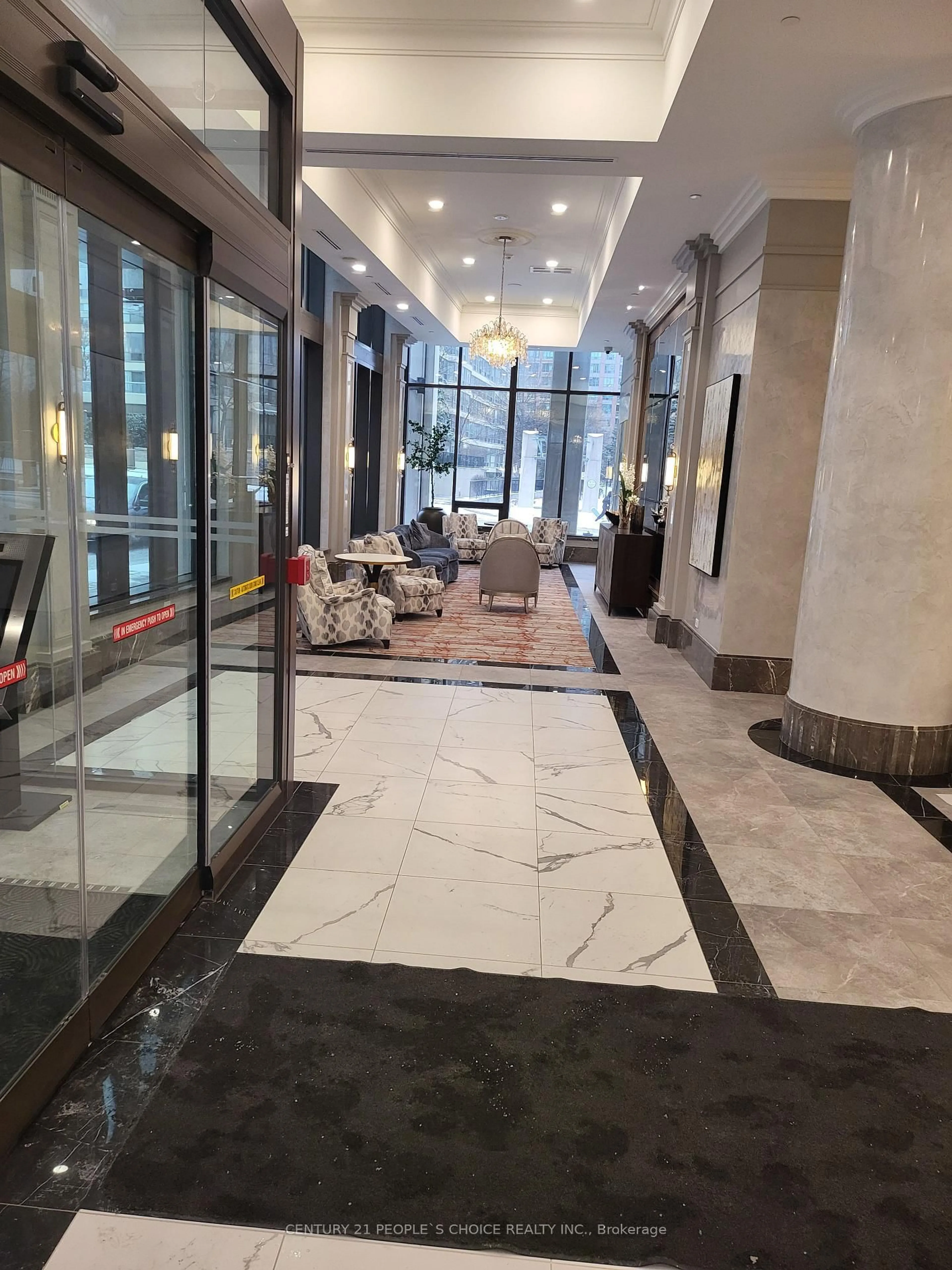 Lobby for 30 Elm Dr #1102, Mississauga Ontario L5B 1L9