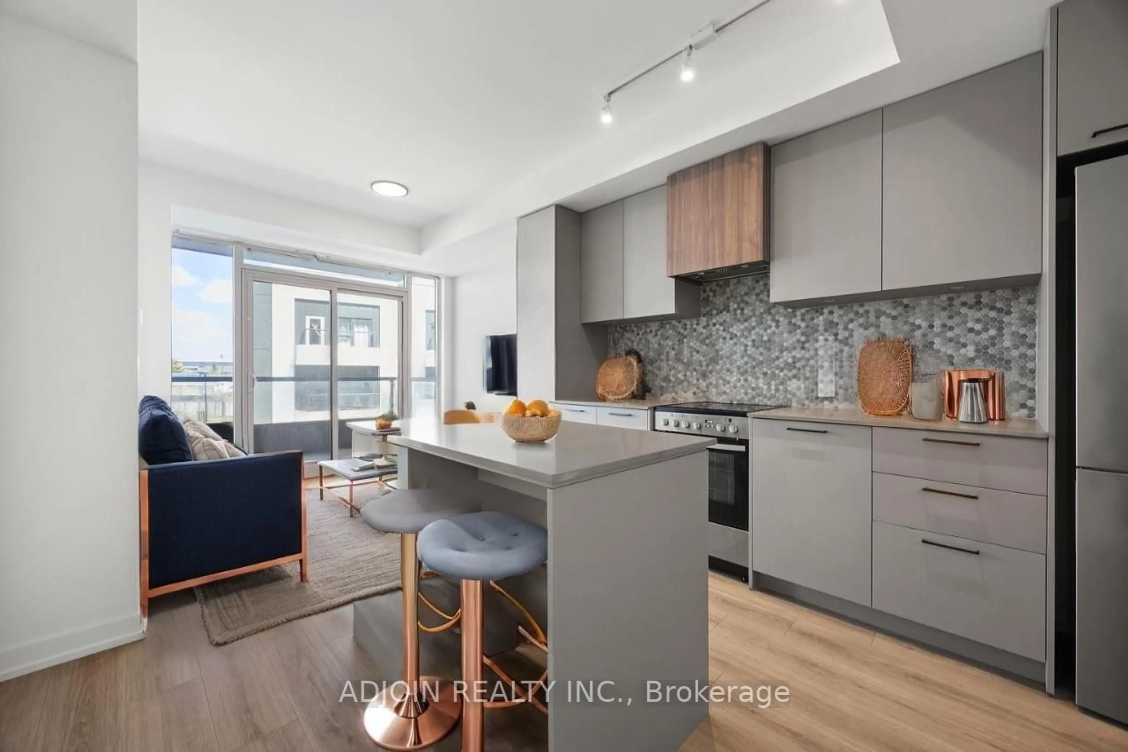 Open concept kitchen, unknown for 10 Lagerfeld Dr Dr #201, Brampton Ontario L7A 5L3