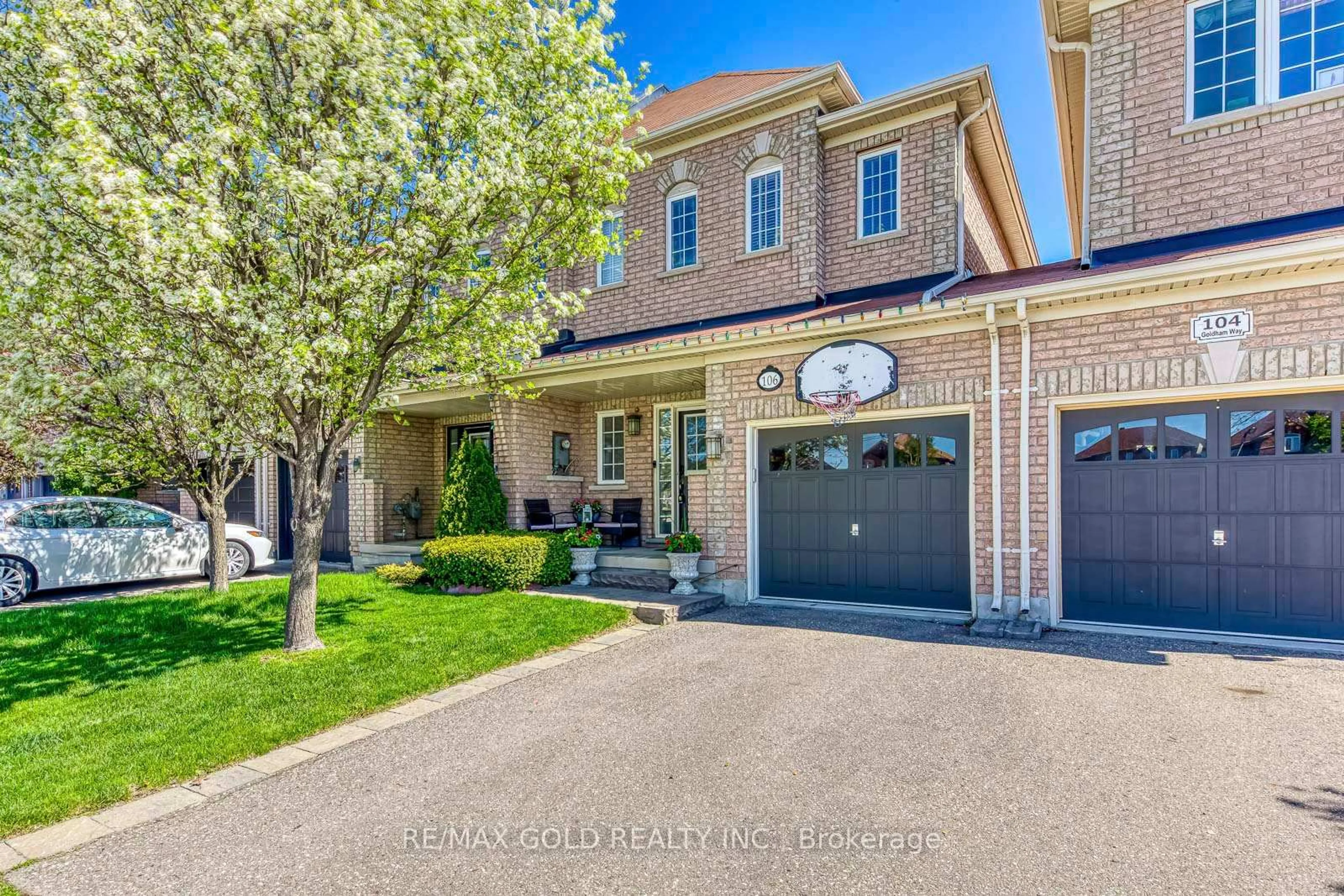 Home with brick exterior material, street for 106 Goldham Way, Halton Hills Ontario L7G 0C8