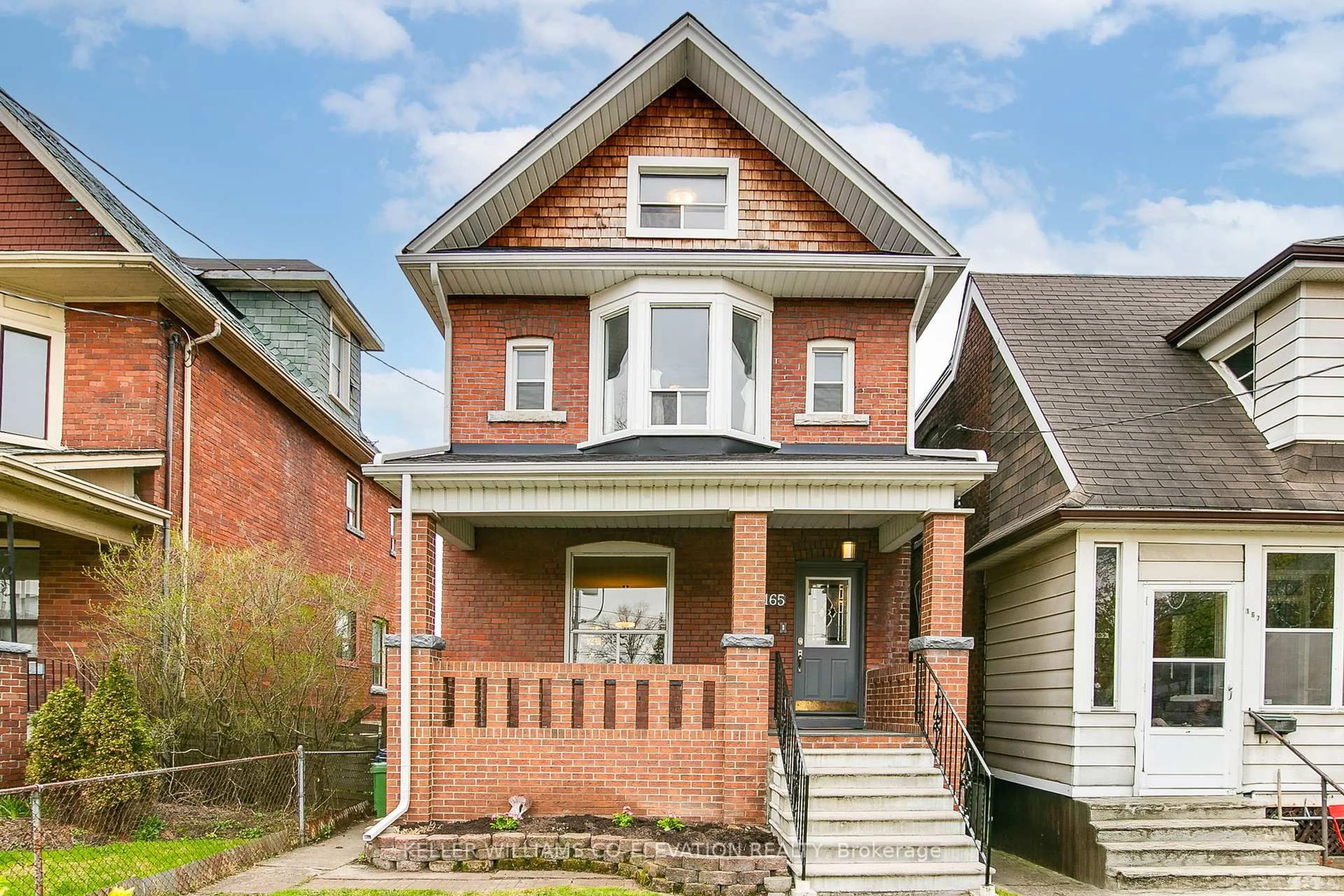 Home with brick exterior material, street for 165 Galley Ave, Toronto Ontario M6R 1H3