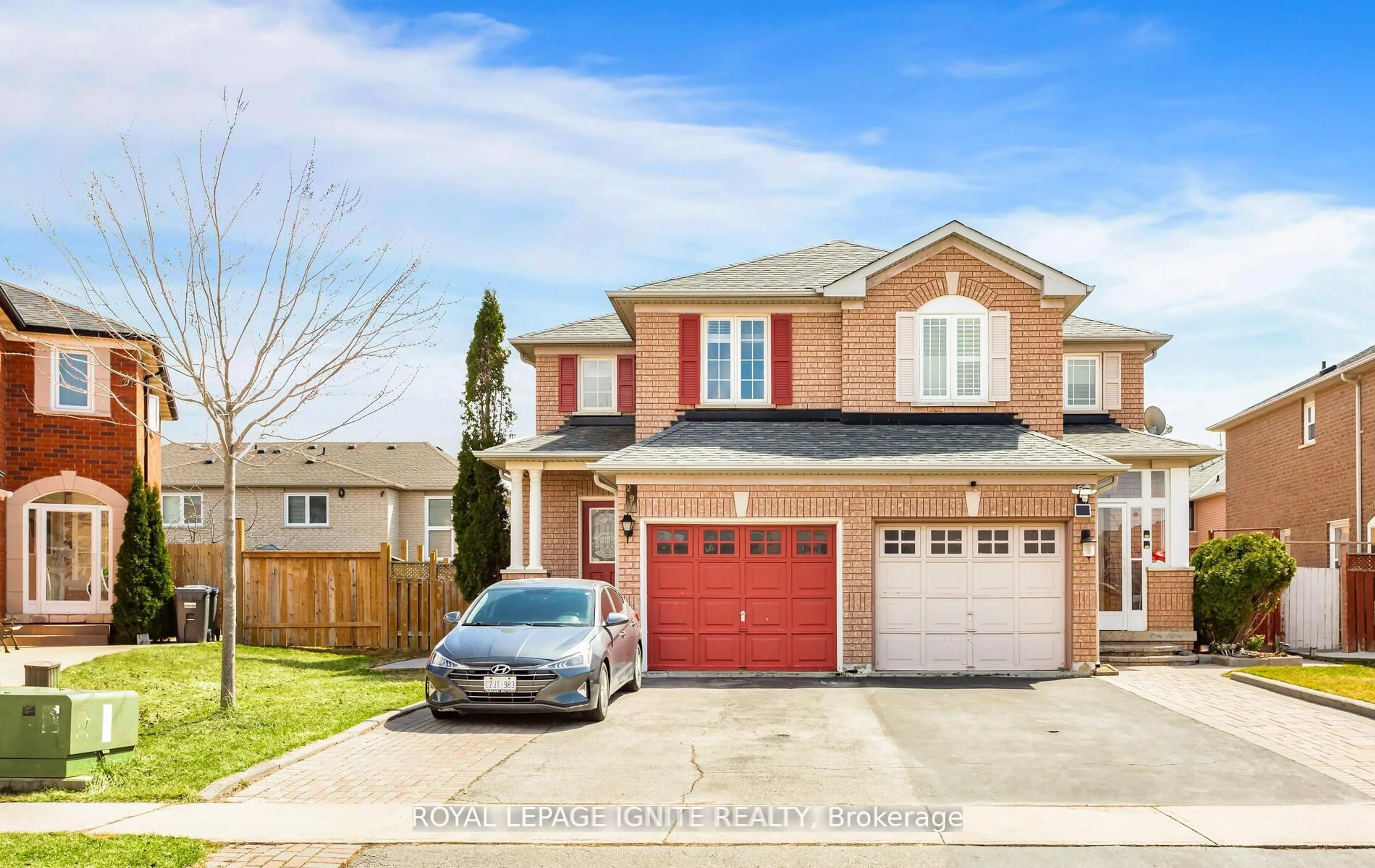Home with brick exterior material, street for 294 Morningmist St, Brampton Ontario L6R 2B9