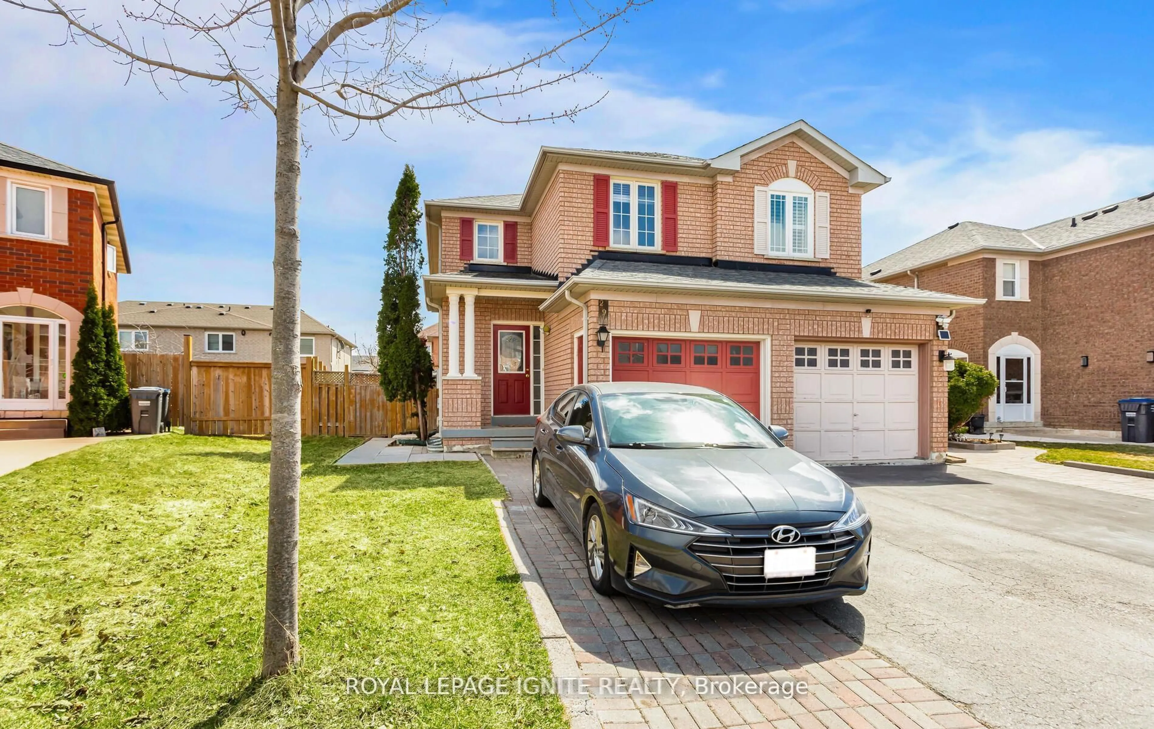 Home with brick exterior material, street for 294 Morningmist St, Brampton Ontario L6R 2B9
