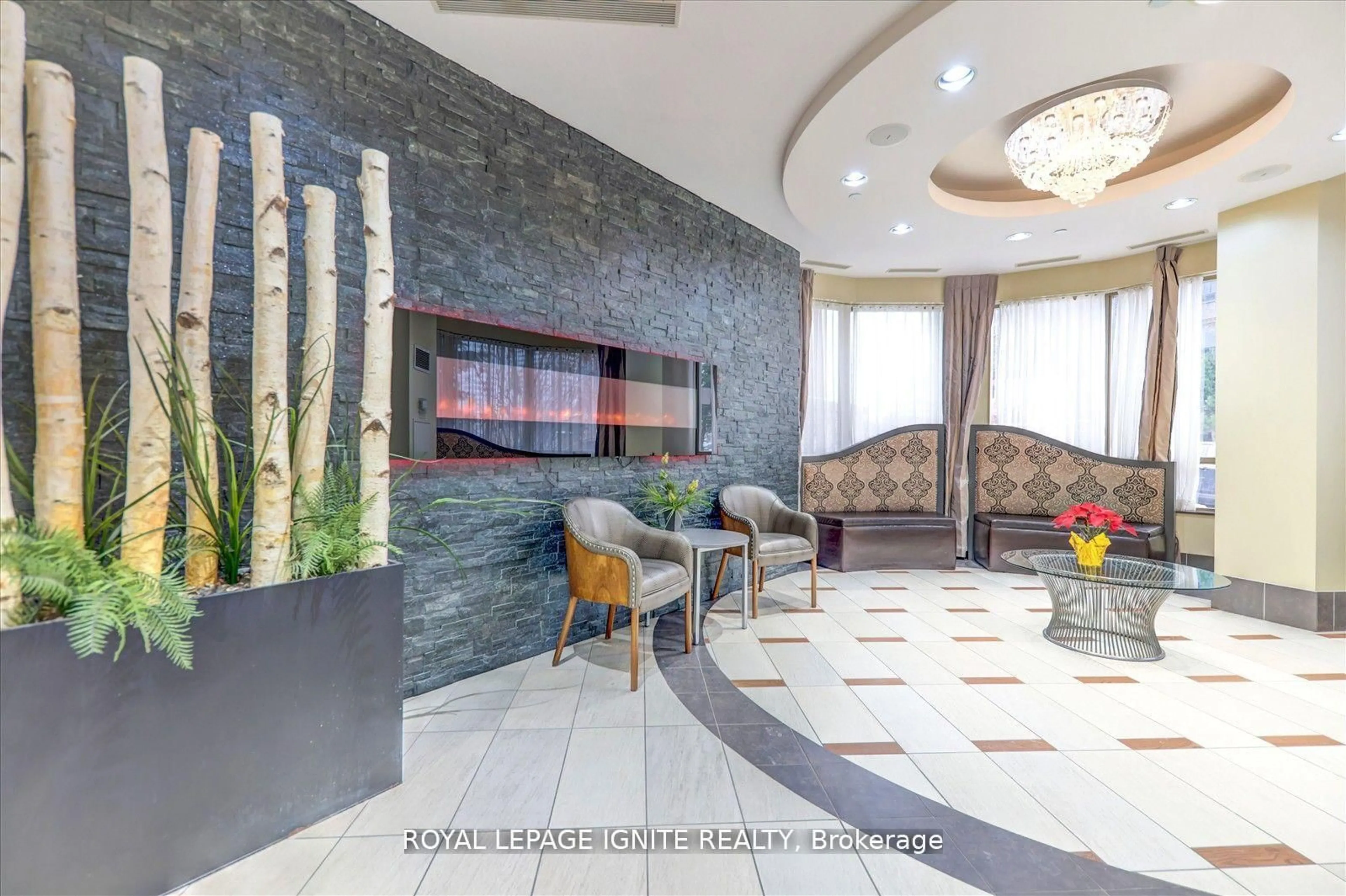 Lobby for 310 Burnhamthorpe Rd #803, Mississauga Ontario L5B 4P9