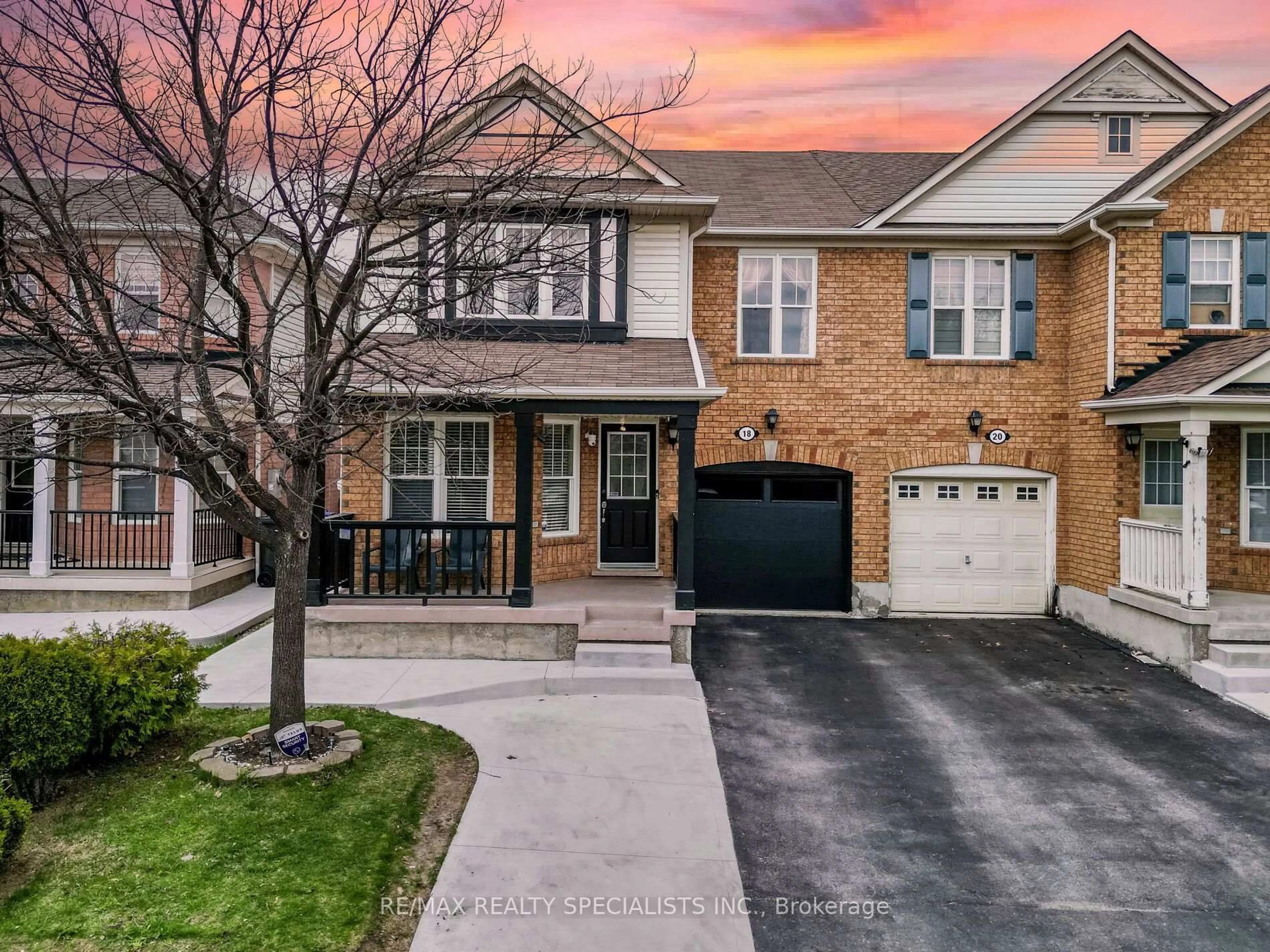 Home with brick exterior material, street for 18 Jessop Dr, Brampton Ontario L7A 3M8